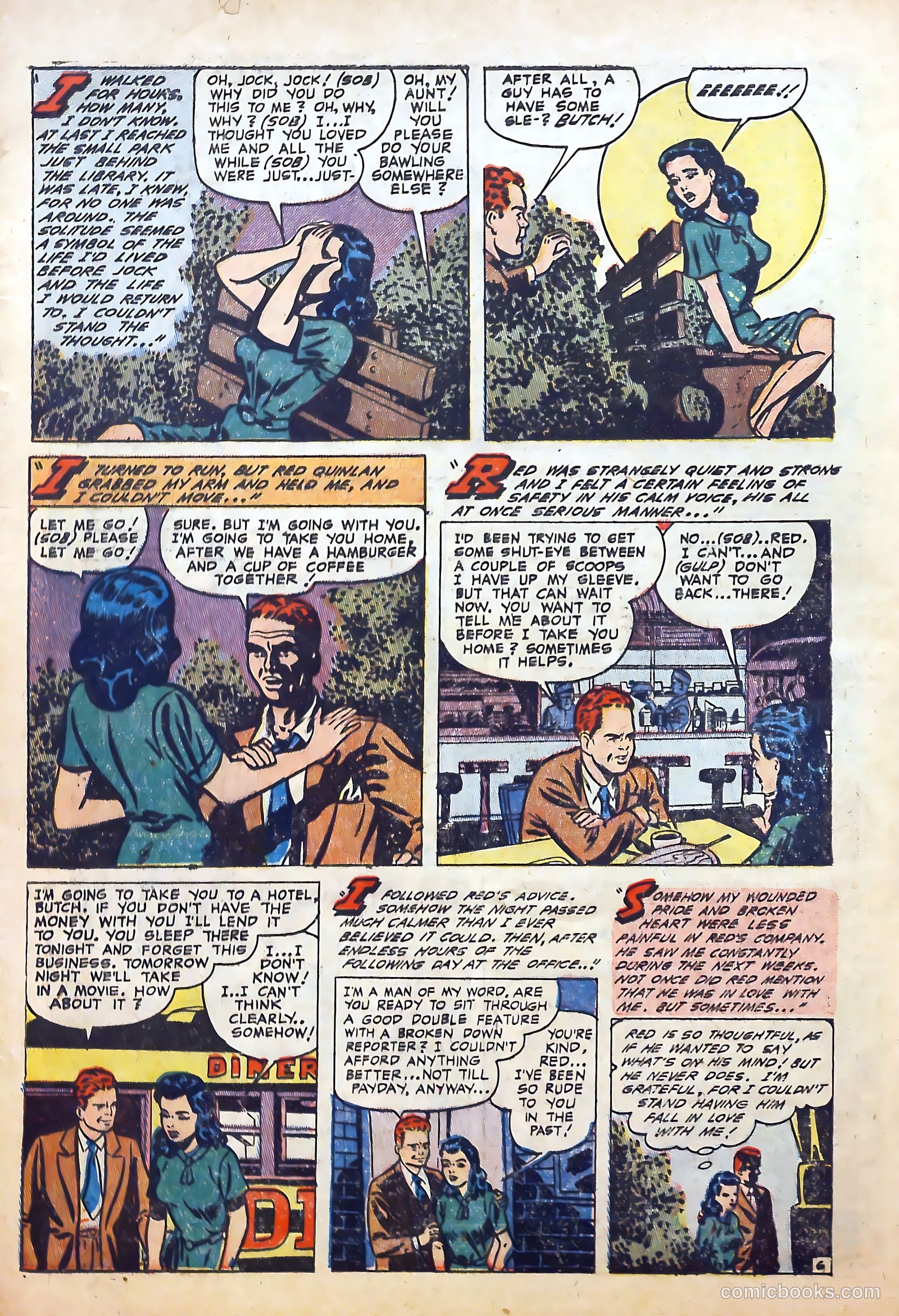 Romantic Love #14 (1953) — page 32 of 36