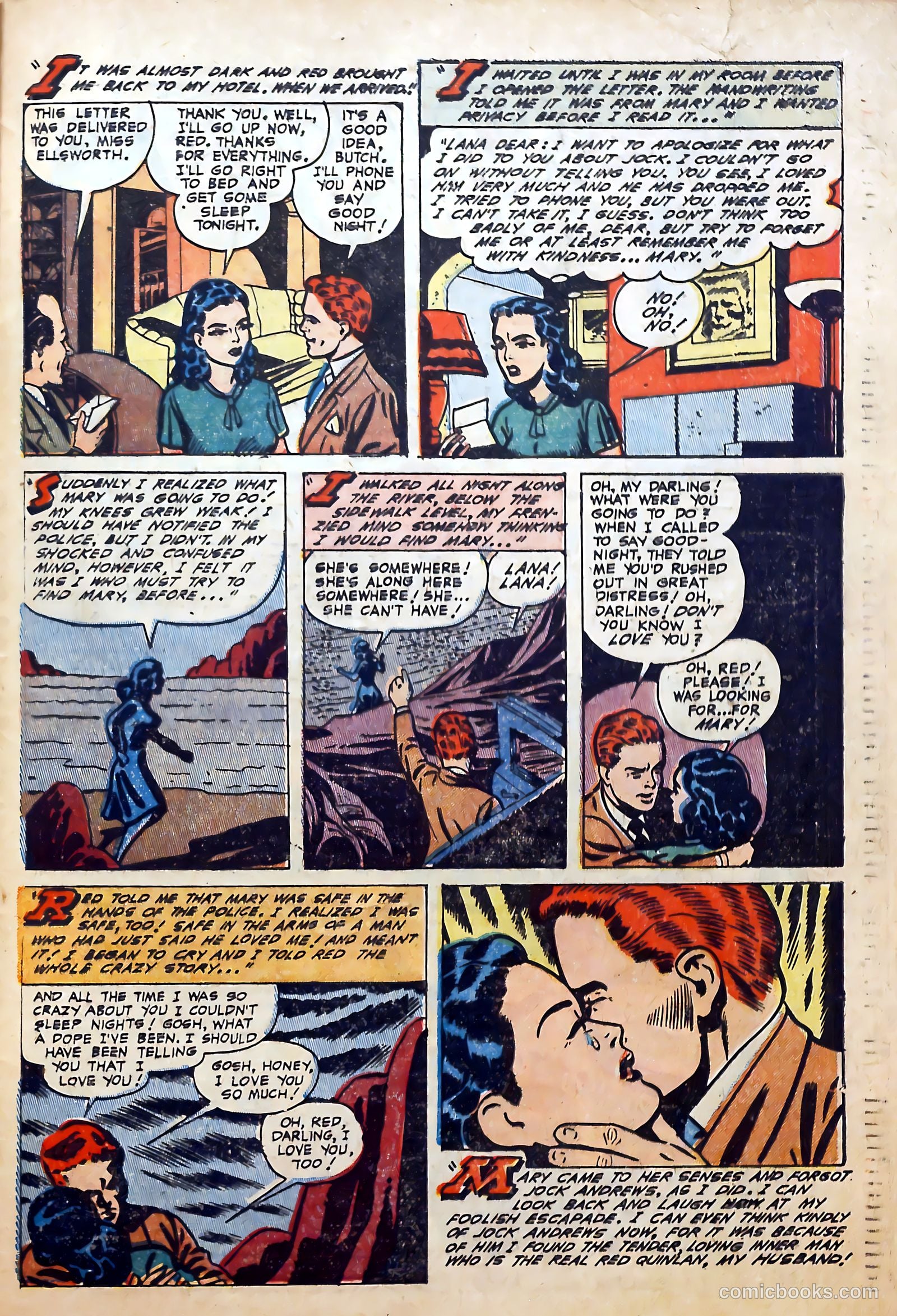 Romantic Love #14 (1953) — page 33 of 36