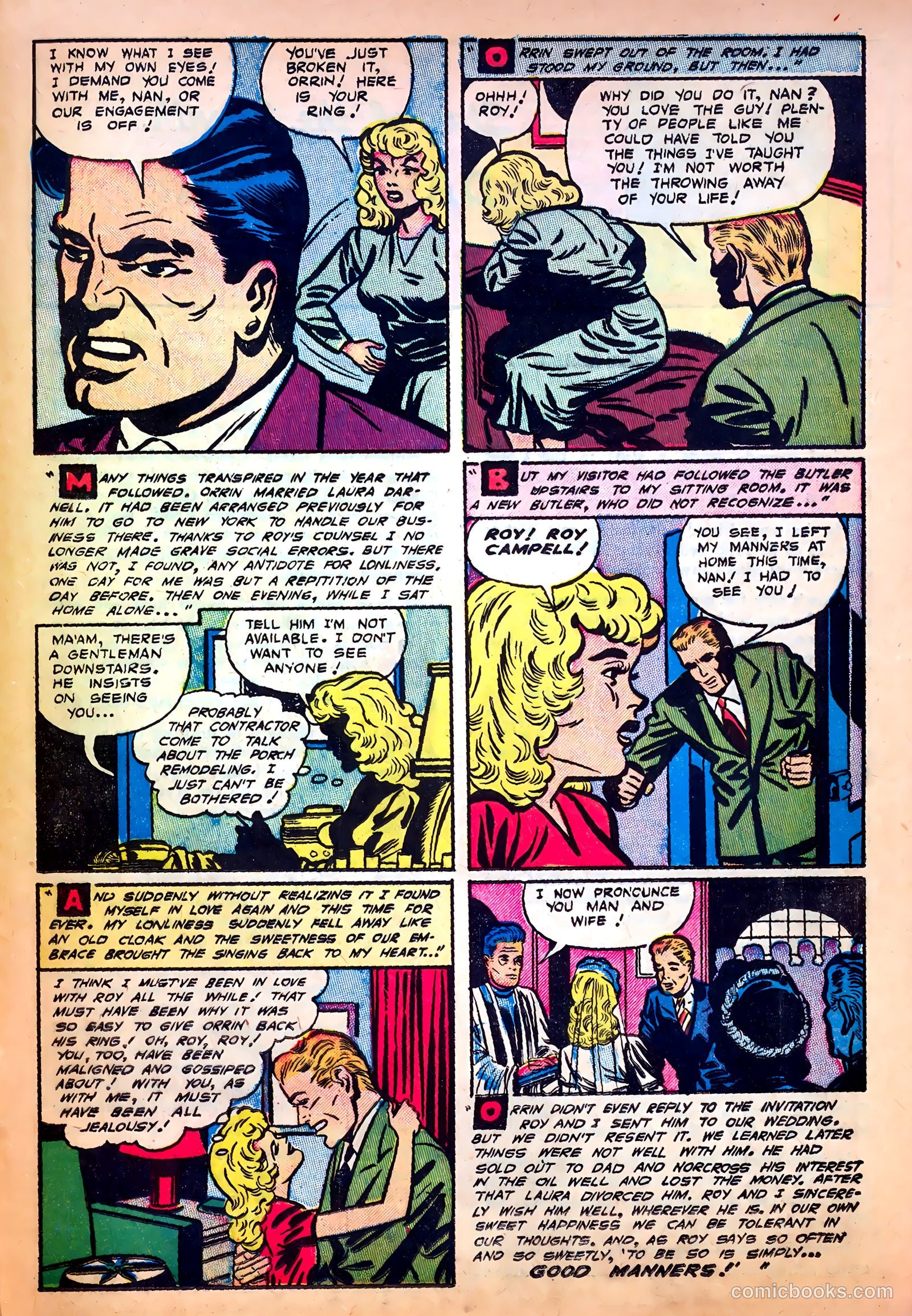 Romantic Love #2 (1951) — page 25 of 36