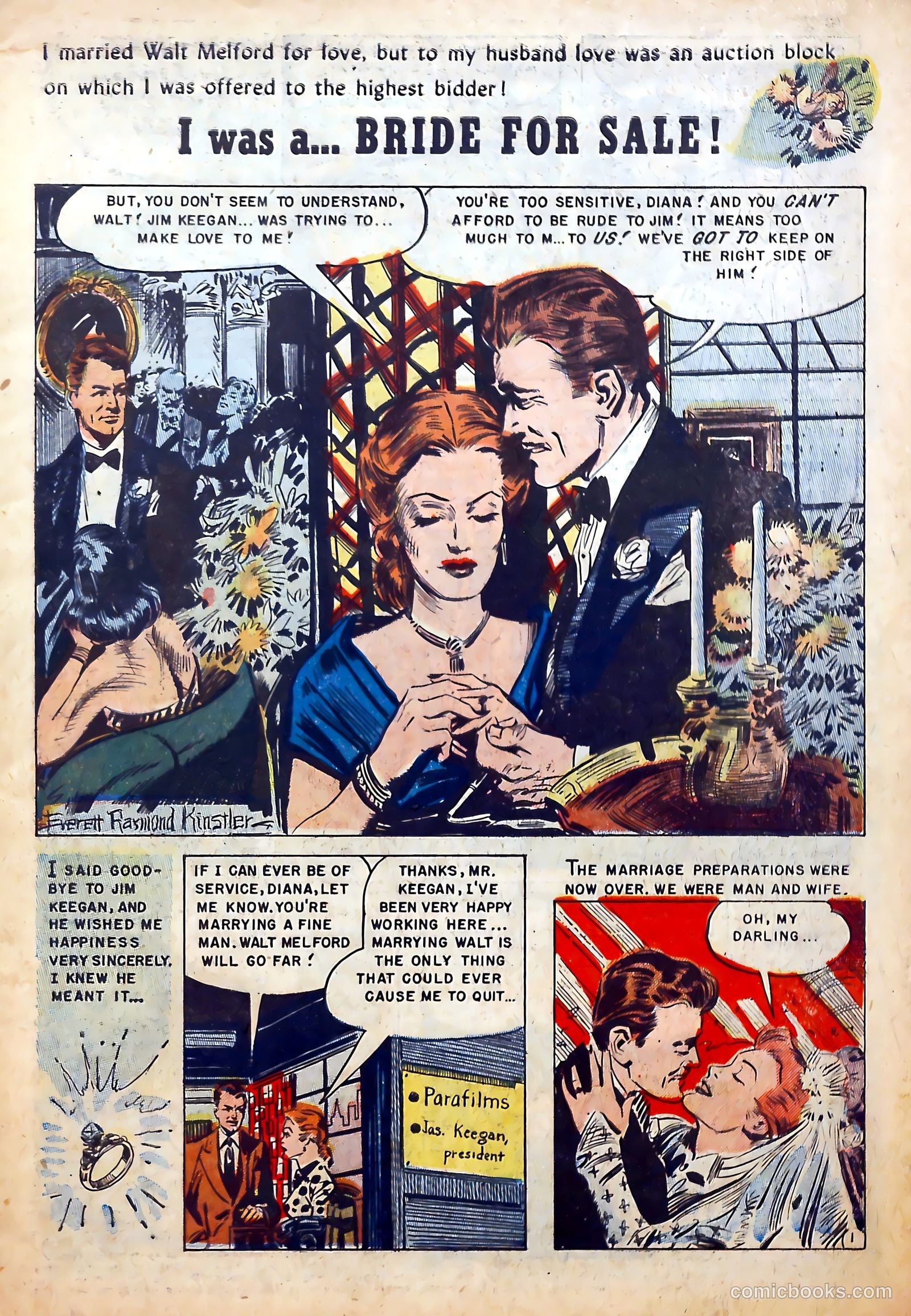 Romantic Love #20 (1954) — page 3 of 37