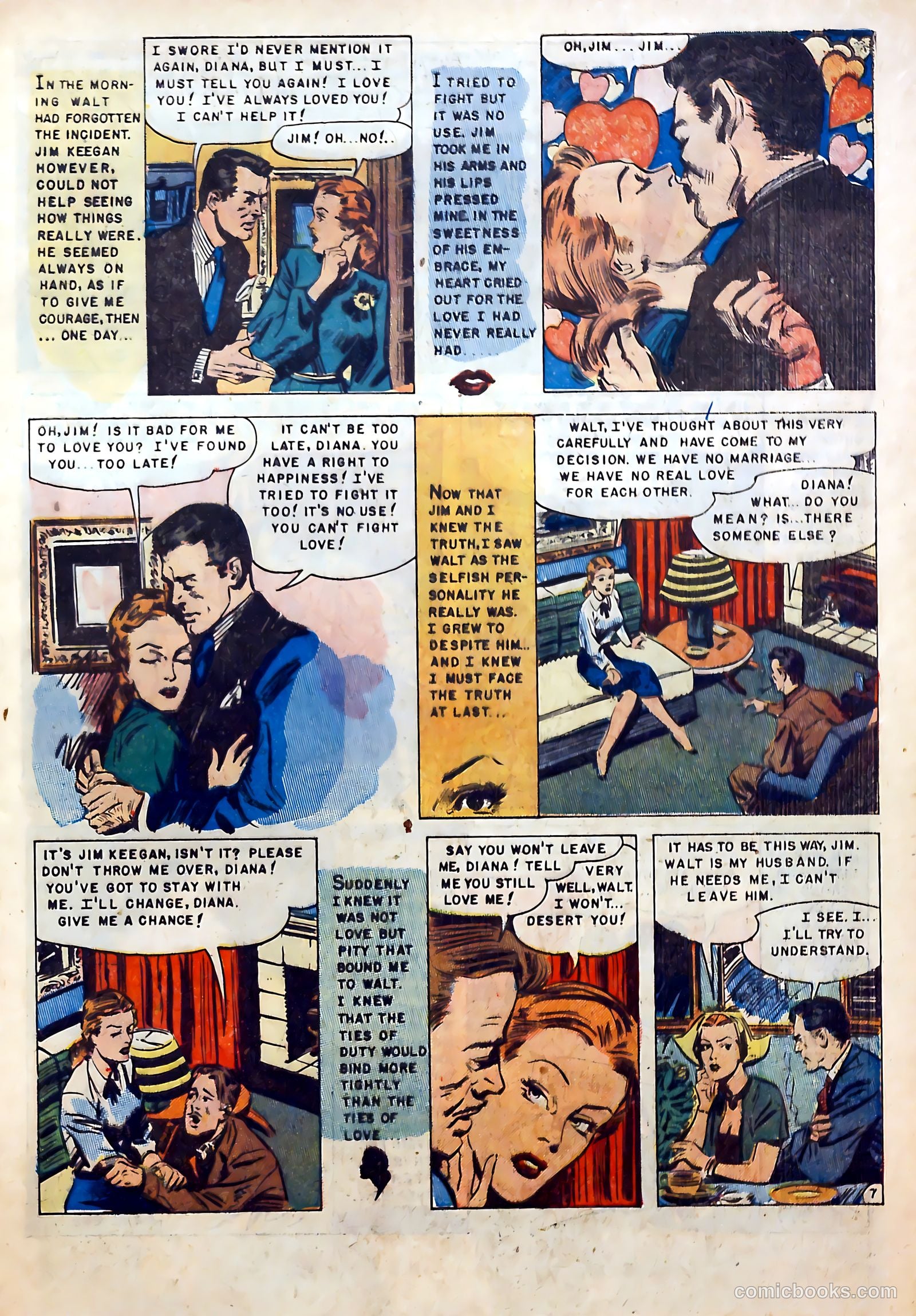 Romantic Love #20 (1954) — page 9 of 37