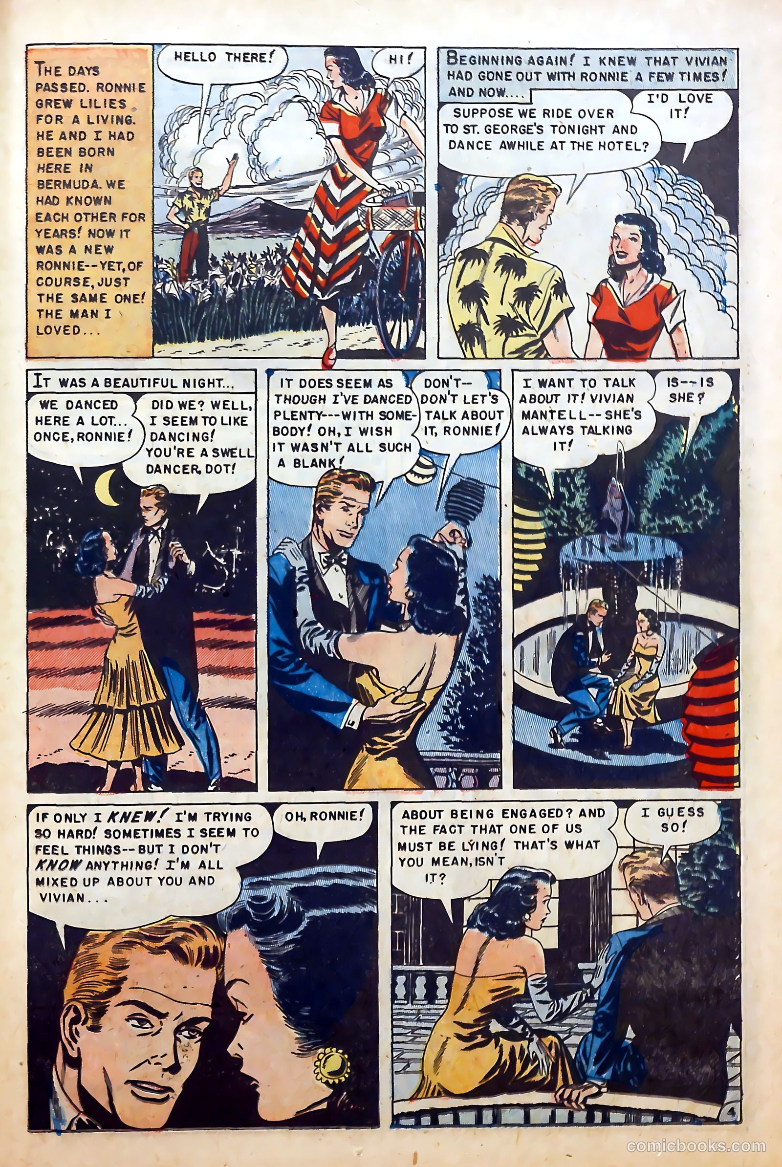 Romantic Love #20 (1954) — page 21 of 37