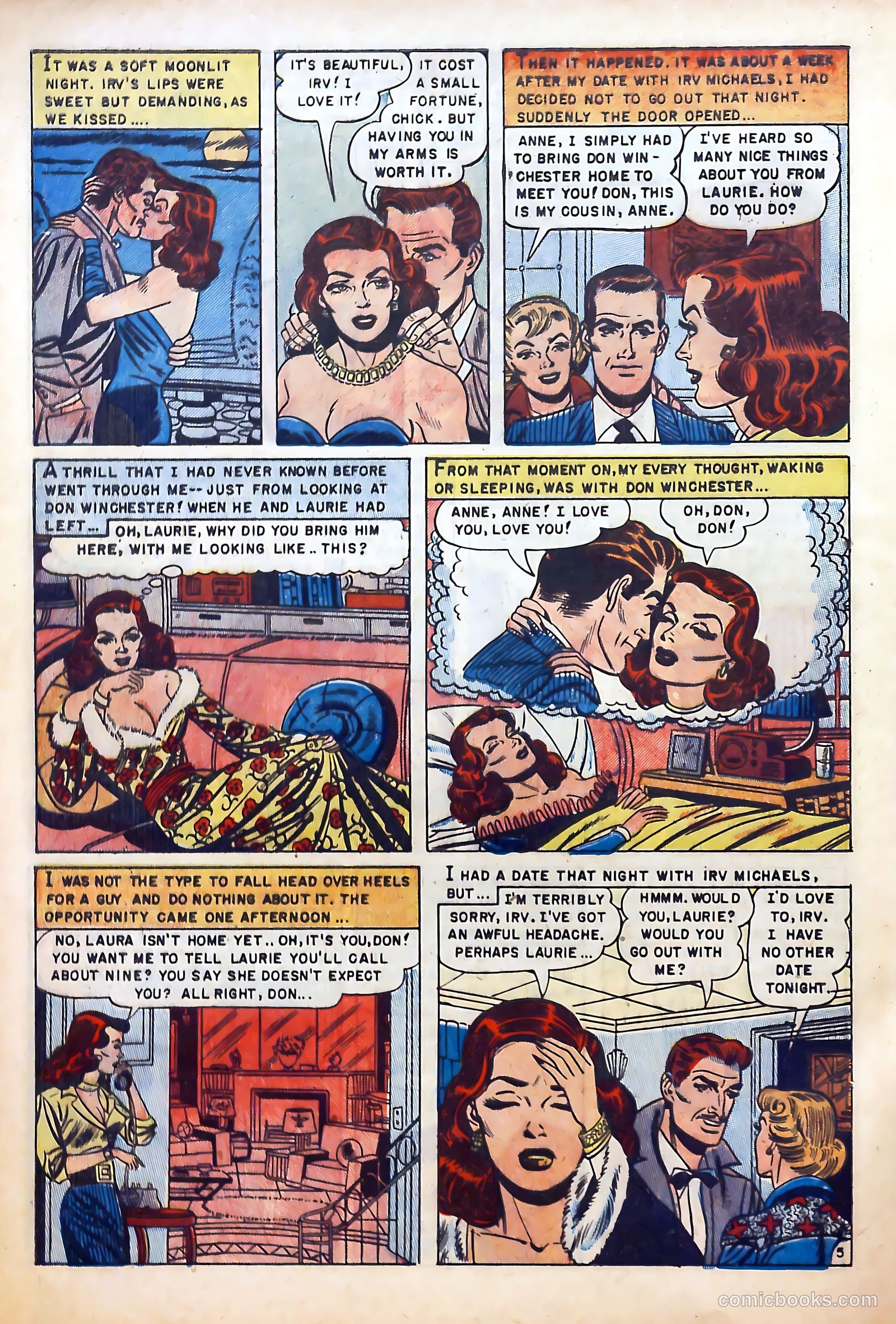Romantic Love #20 (1954) — page 30 of 37