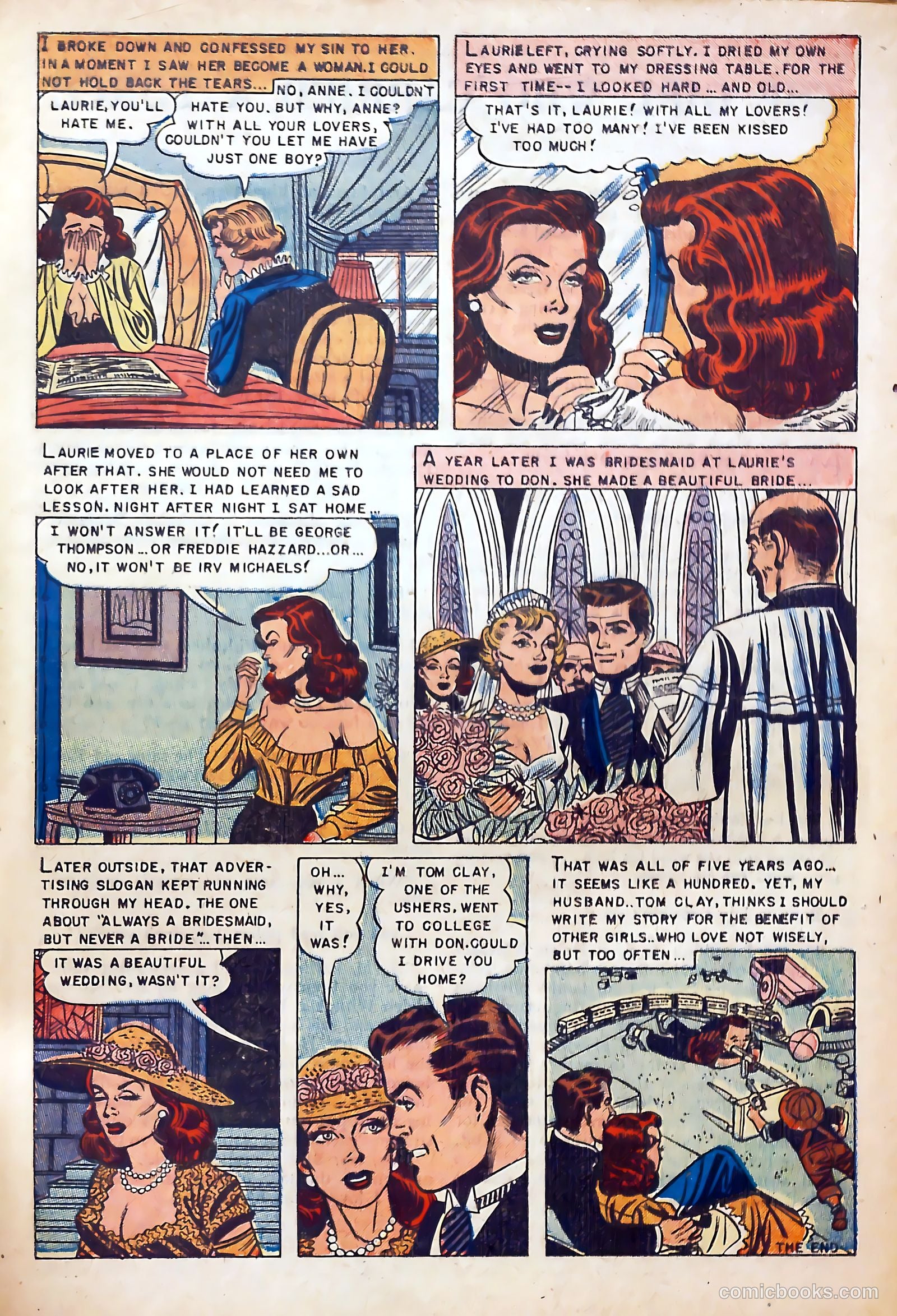 Romantic Love #20 (1954) — page 33 of 37
