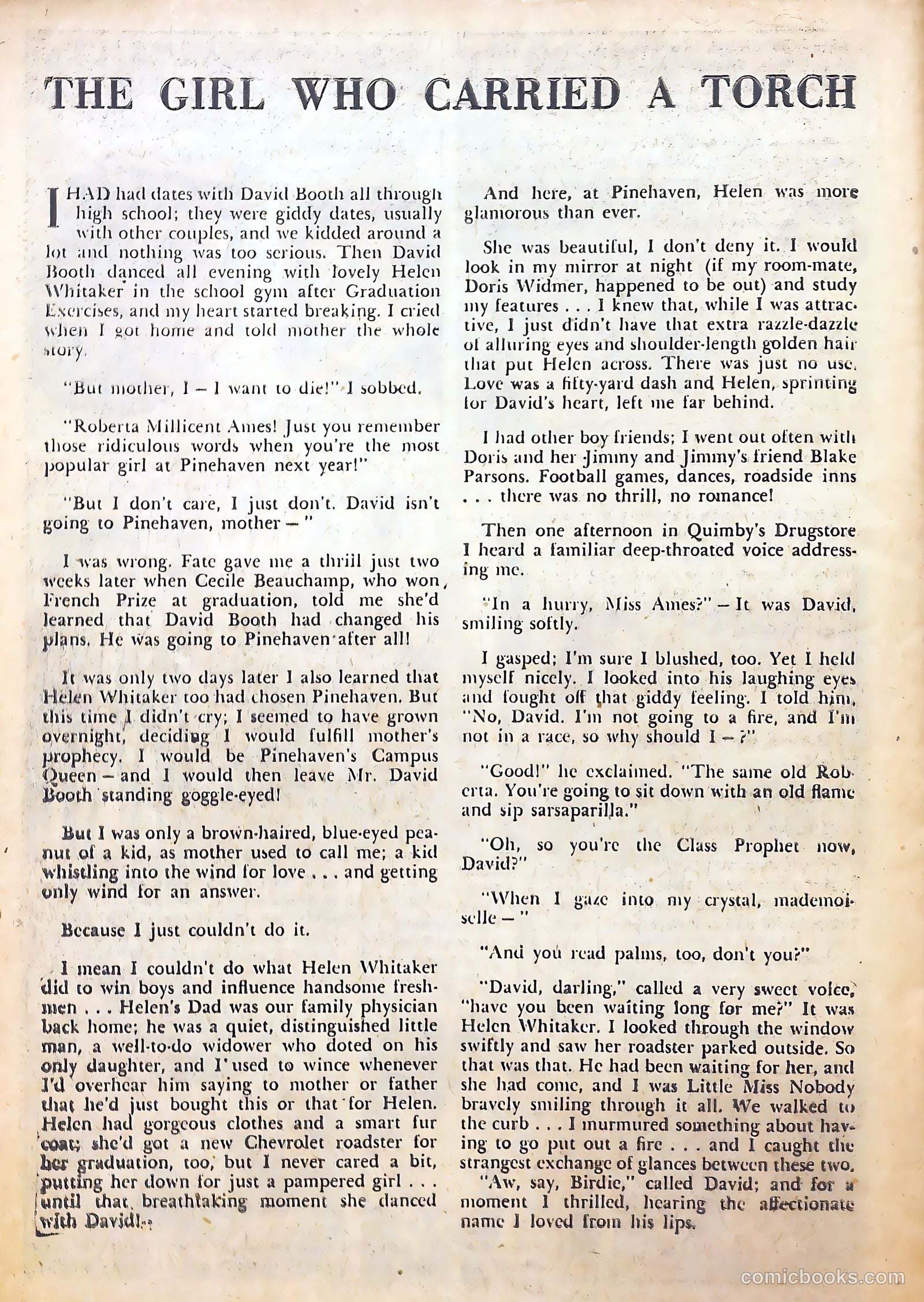 Romantic Love #20 (1954) — page 34 of 37