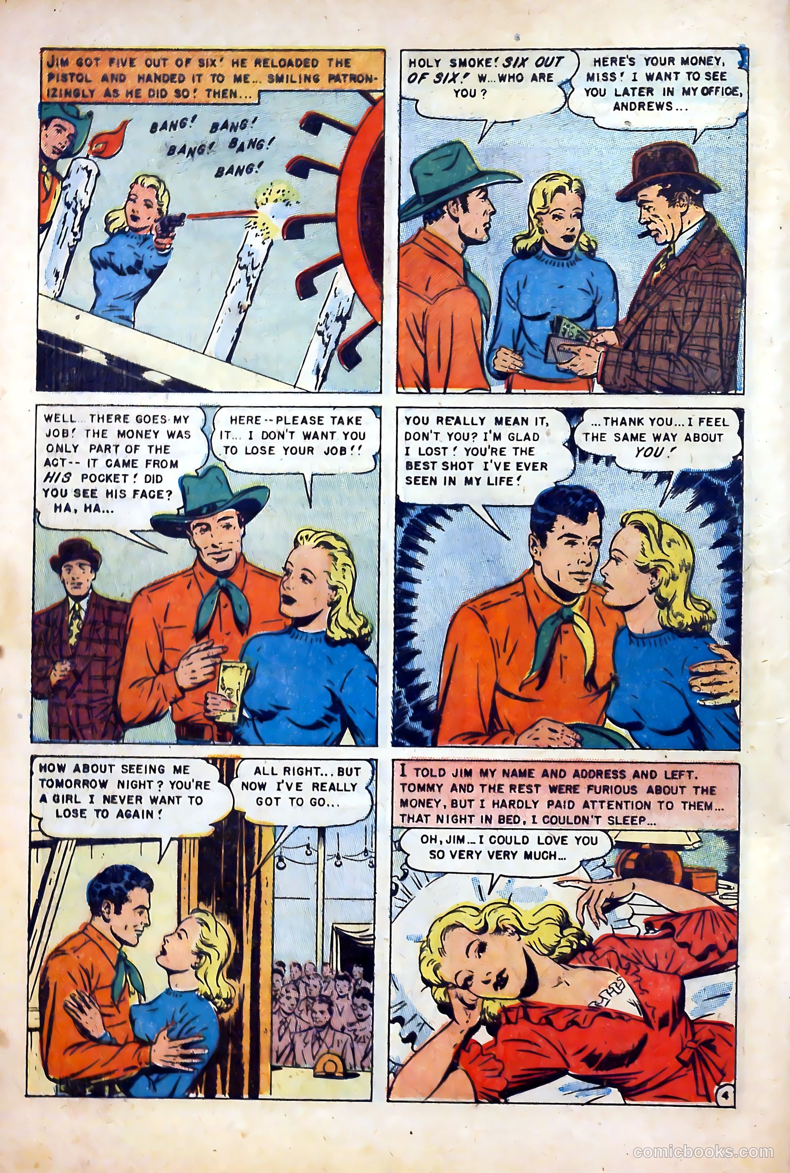 Romantic Love #21 (1954) — page 6 of 36