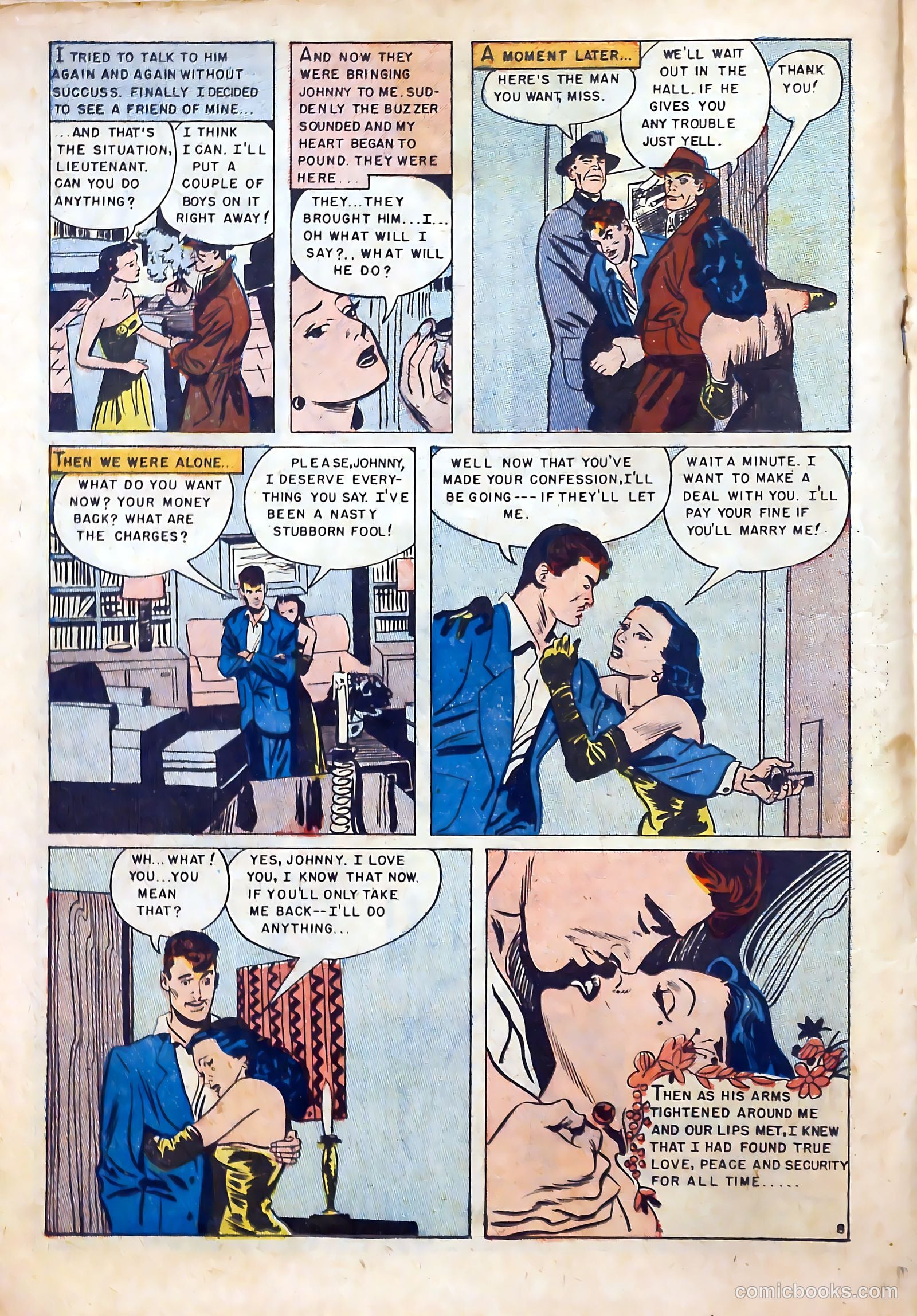 Romantic Love #21 (1954) — page 18 of 36
