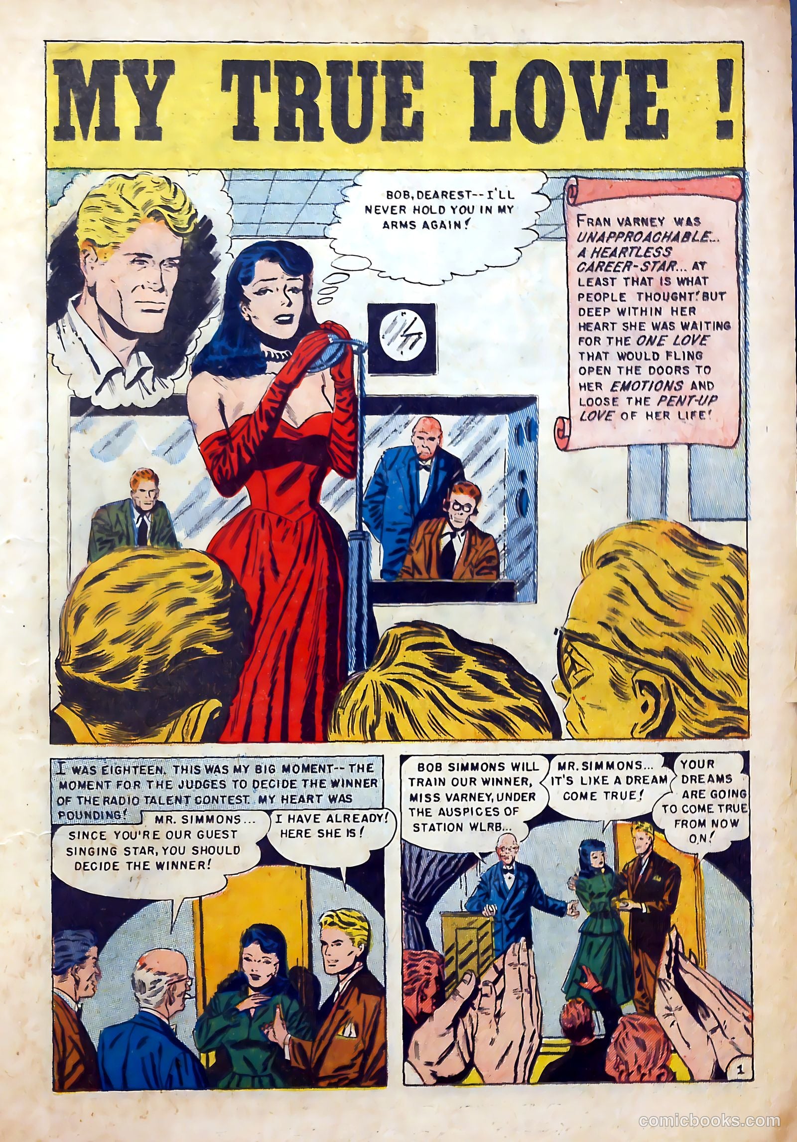 Romantic Love #21 (1954) — page 19 of 36