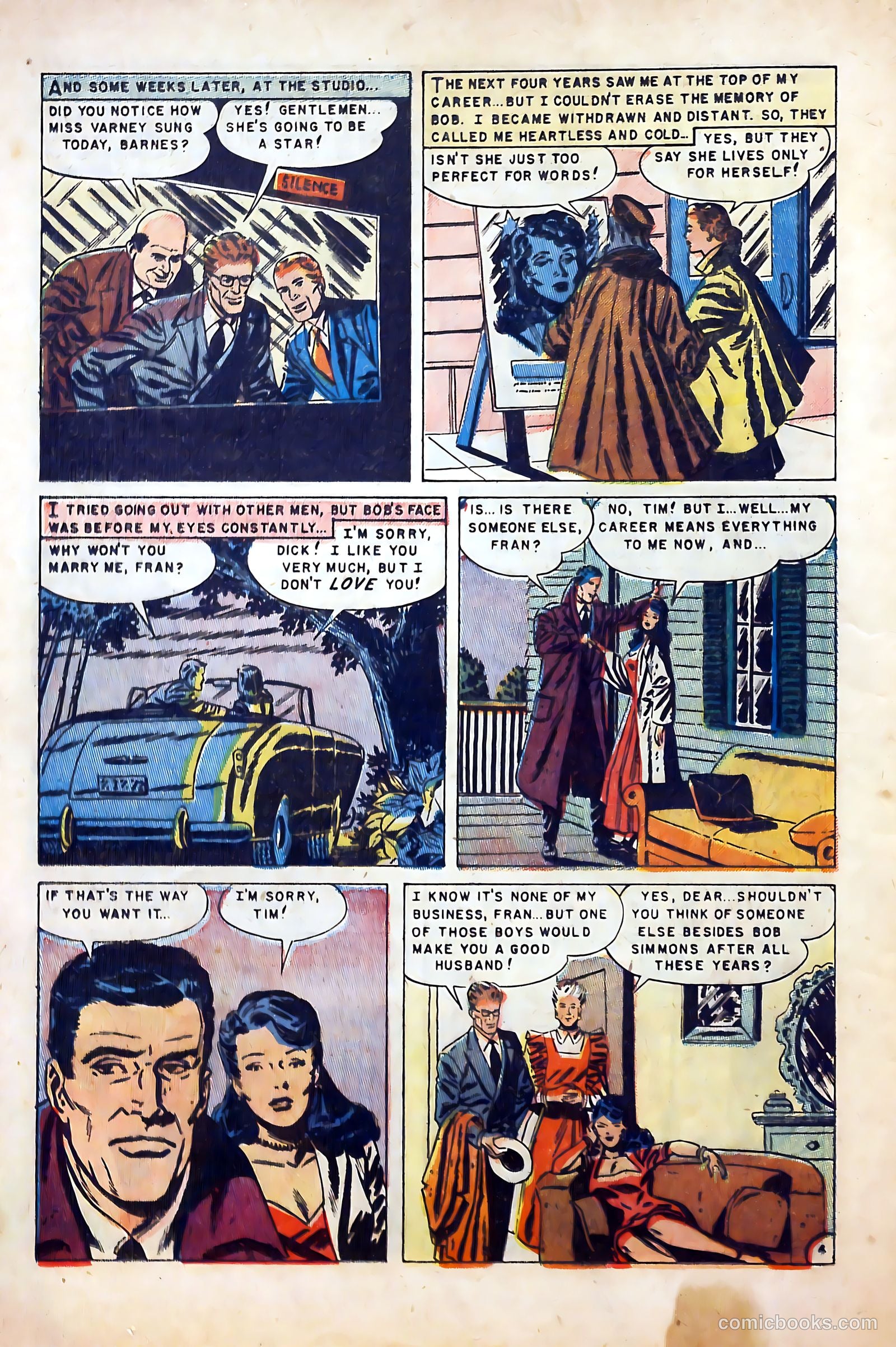Romantic Love #21 (1954) — page 22 of 36