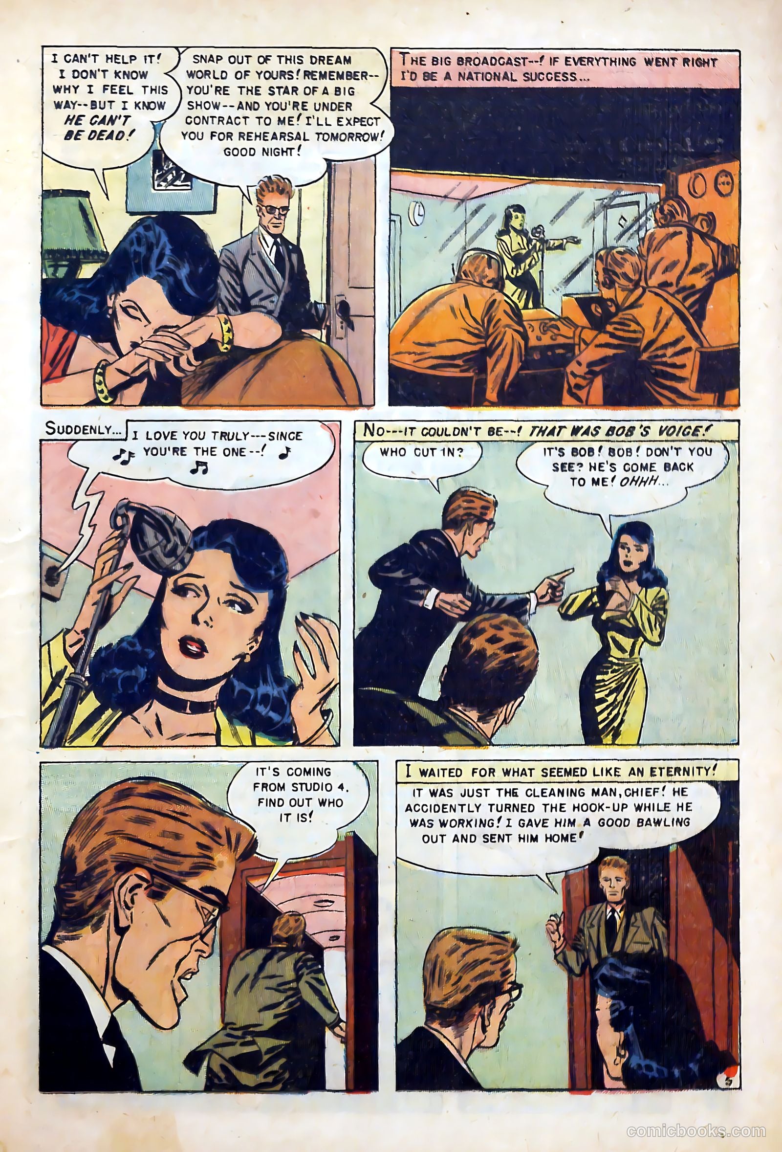 Romantic Love #21 (1954) — page 23 of 36