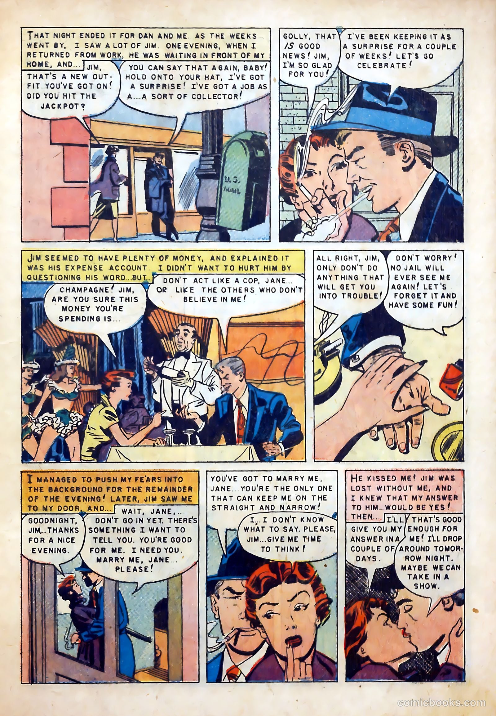 Romantic Love #21 (1954) — page 31 of 36