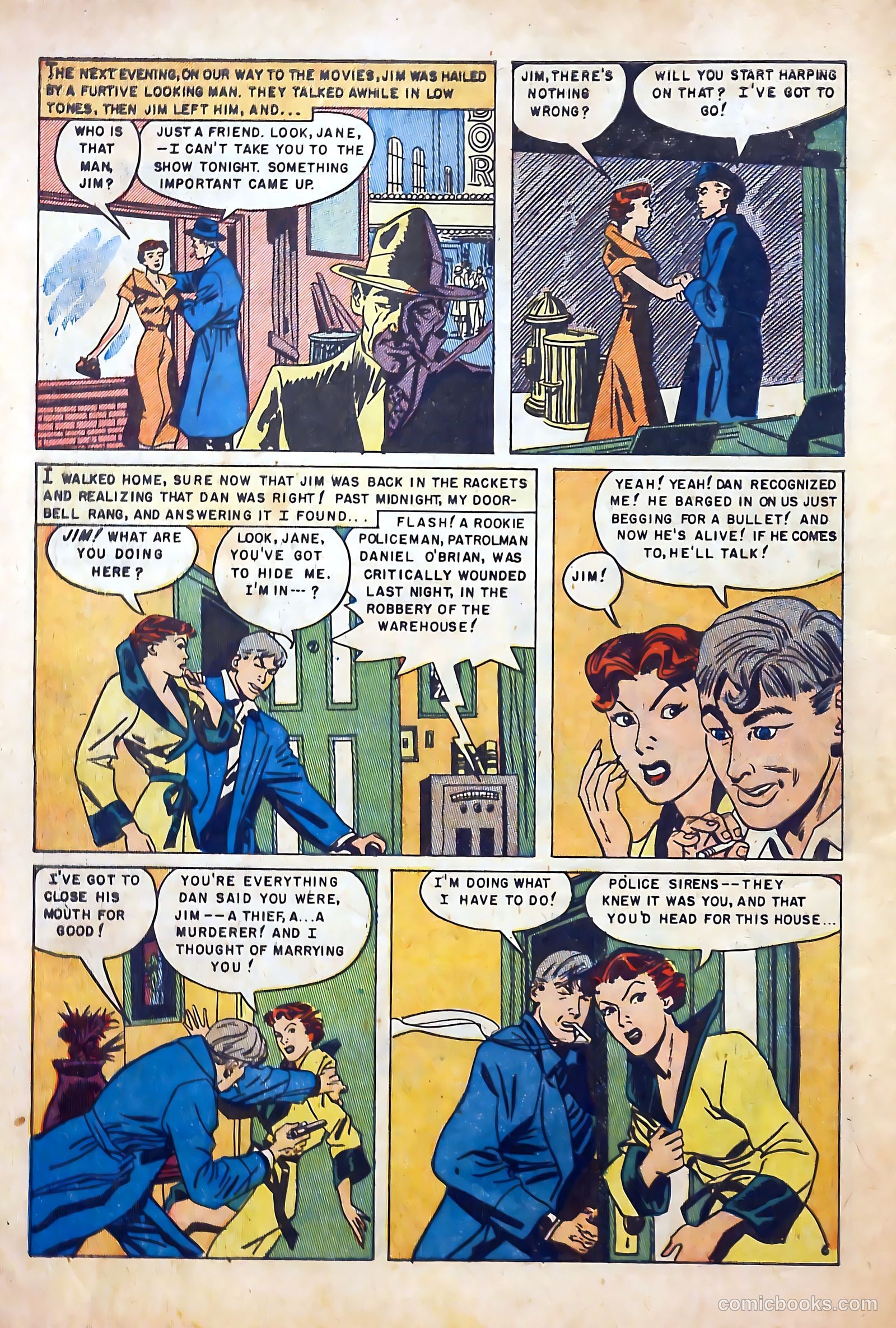 Romantic Love #21 (1954) — page 32 of 36