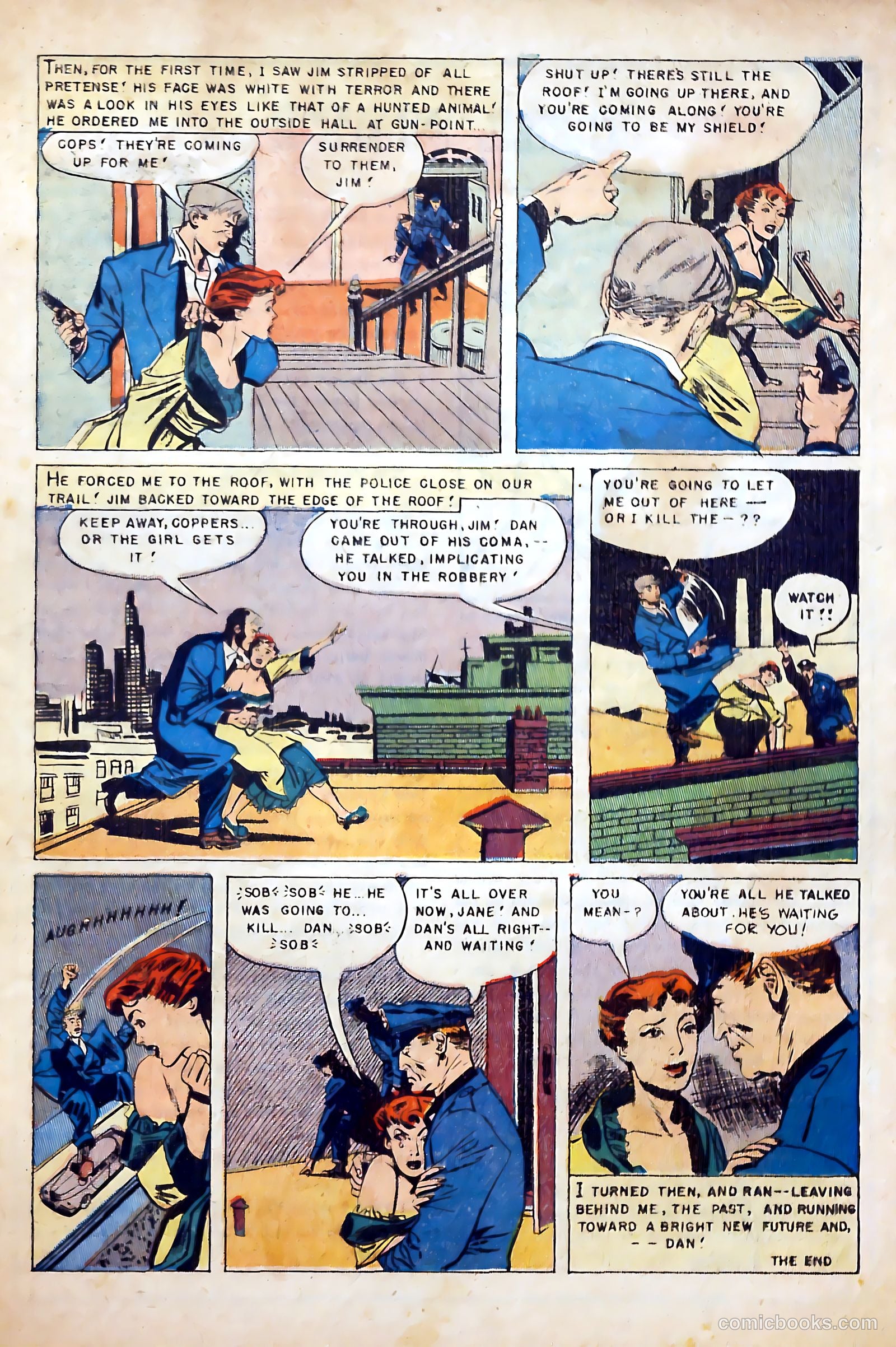 Romantic Love #21 (1954) — page 33 of 36