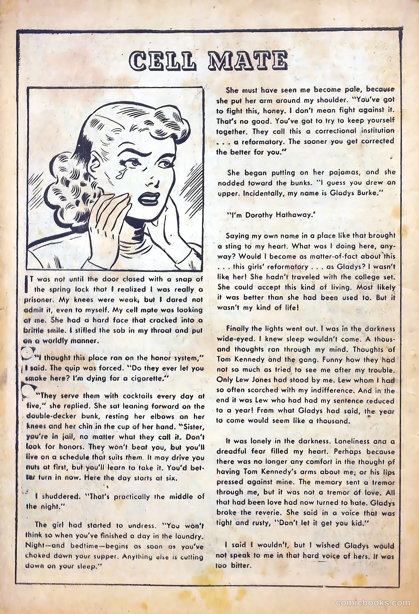 Romantic Love #21 (1954) — page 34 of 36