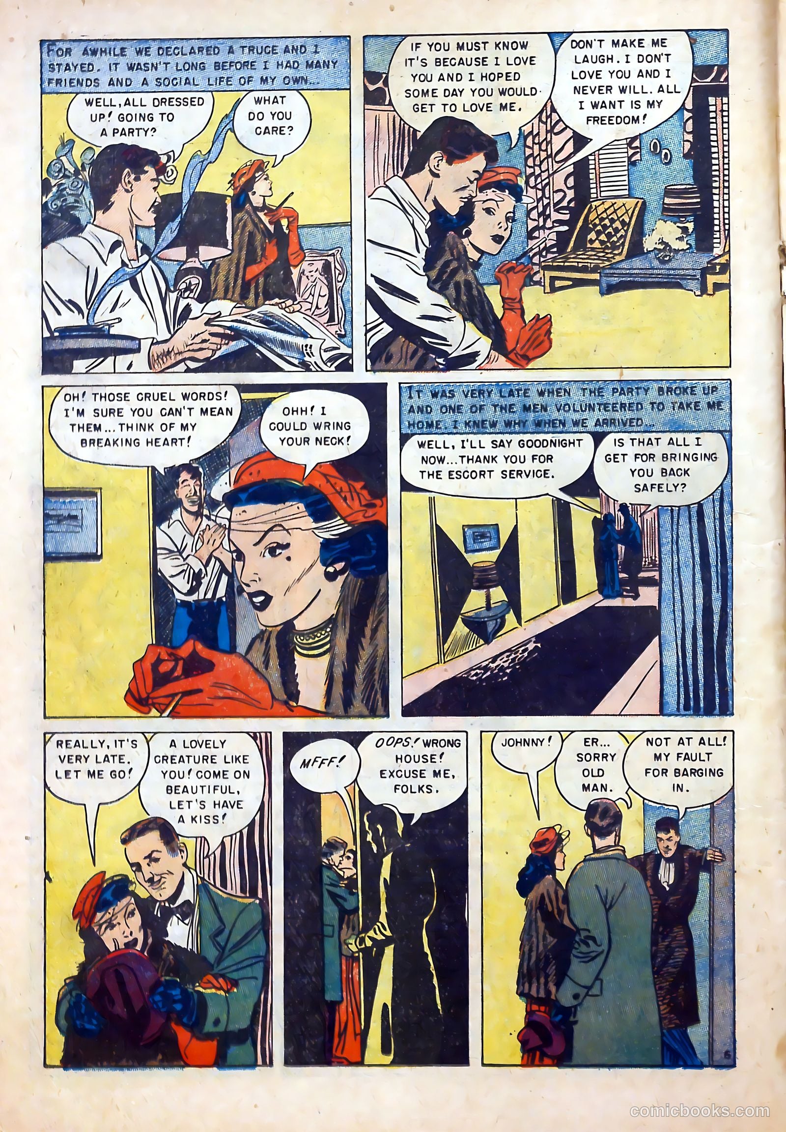 Romantic Love #21 (1954) — page 16 of 36