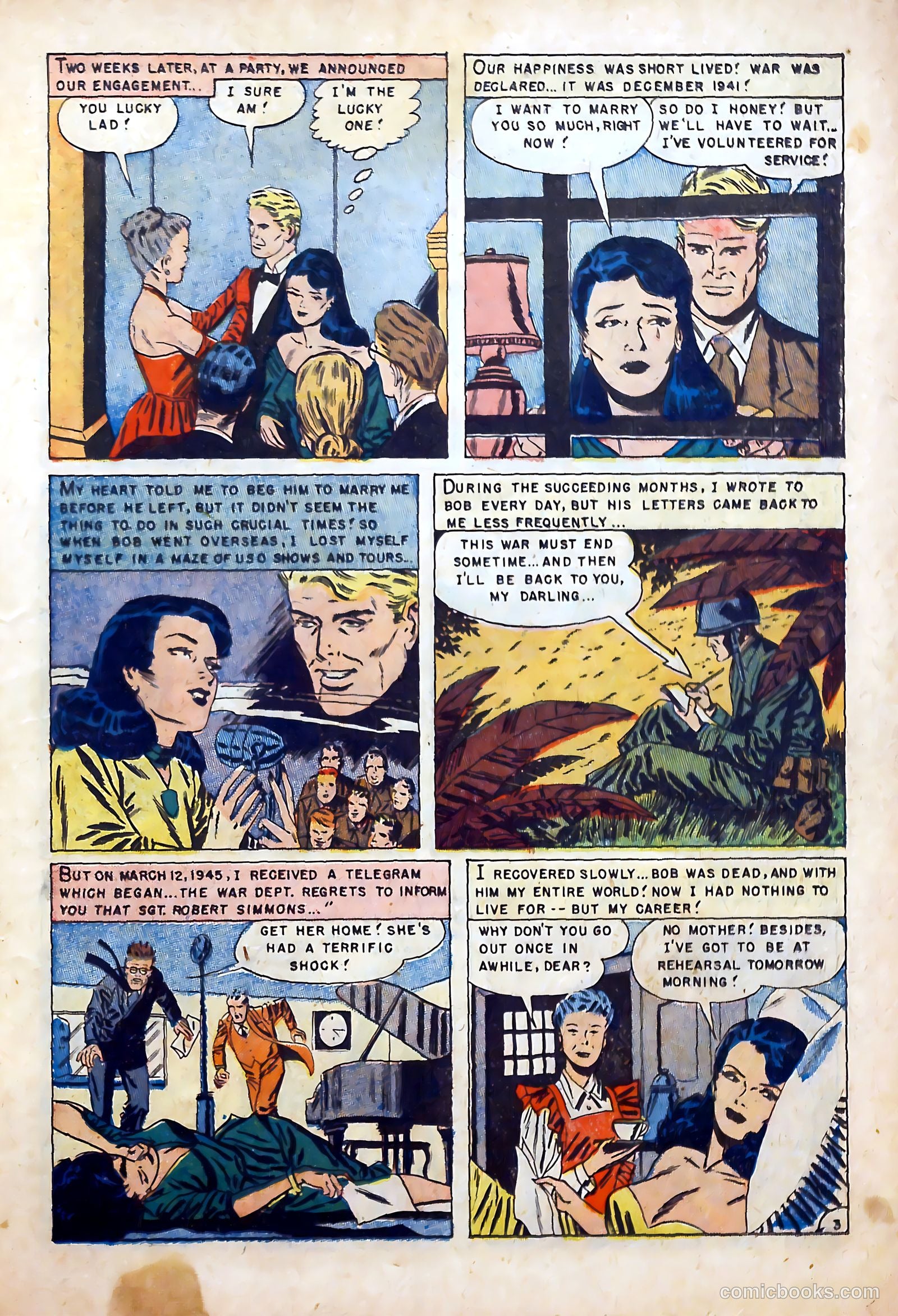 Romantic Love #21 (1954) — page 21 of 36