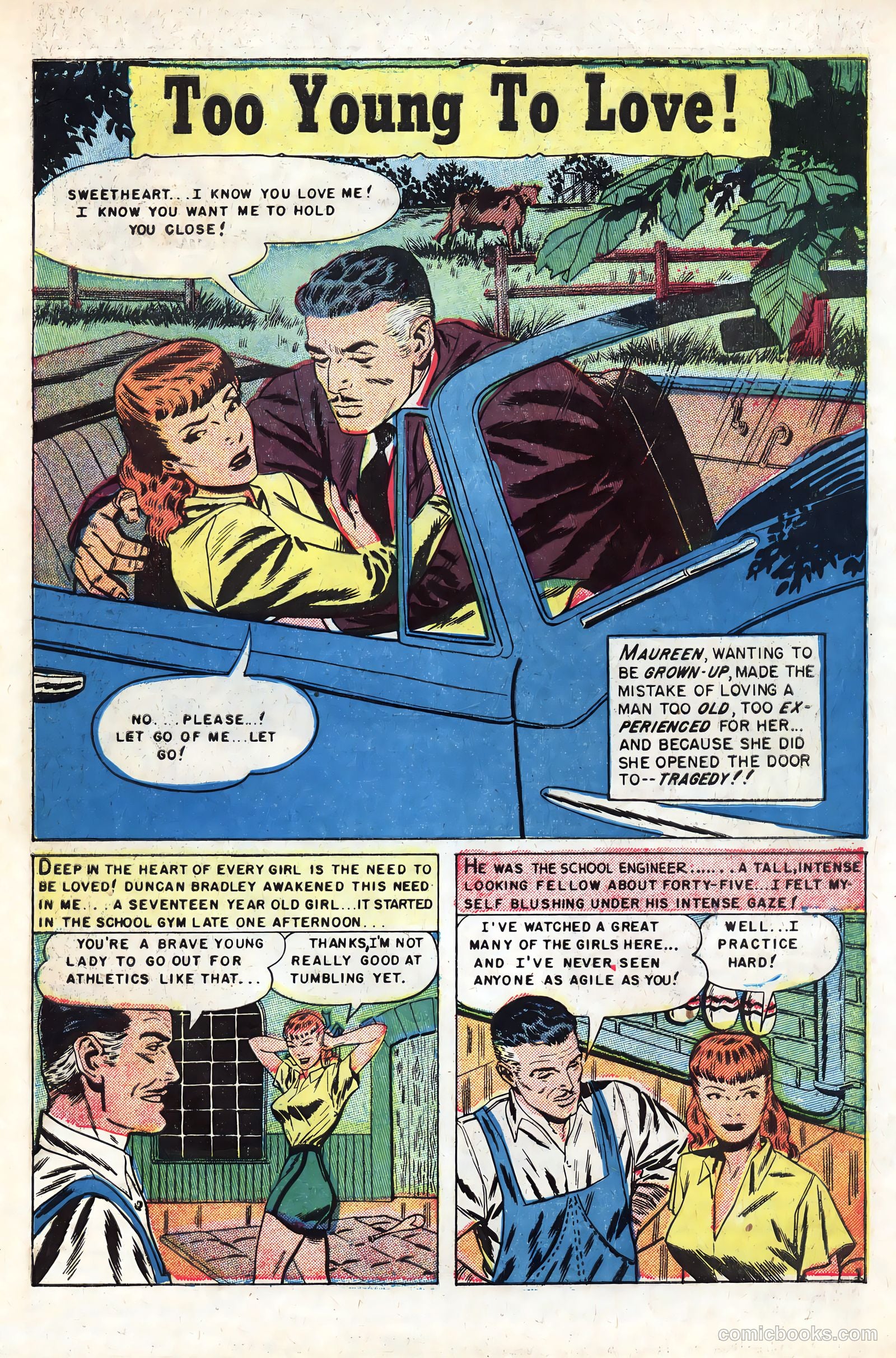 Romantic Love #22 (1954) — page 3 of 37