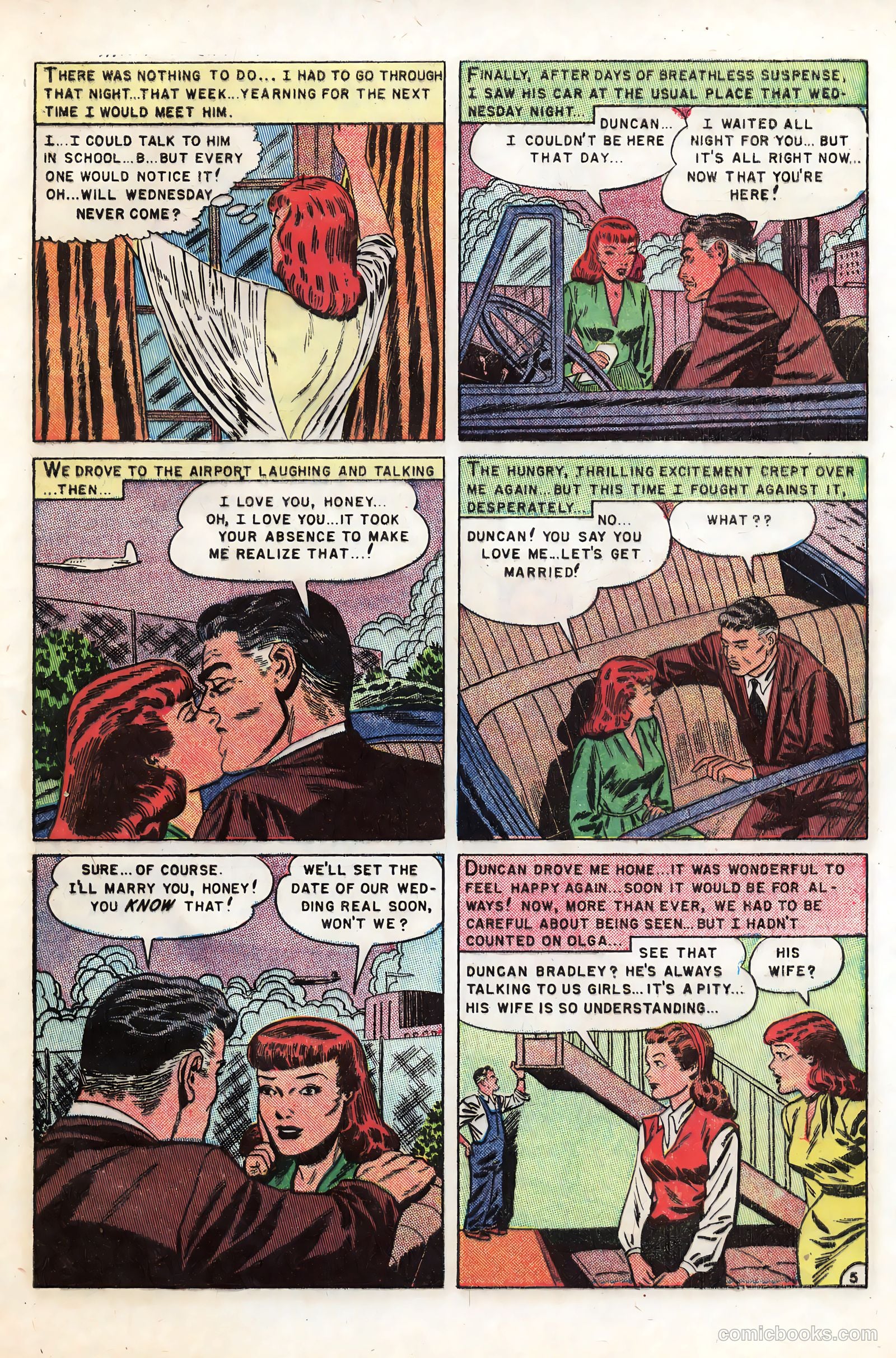 Romantic Love #22 (1954) — page 7 of 37