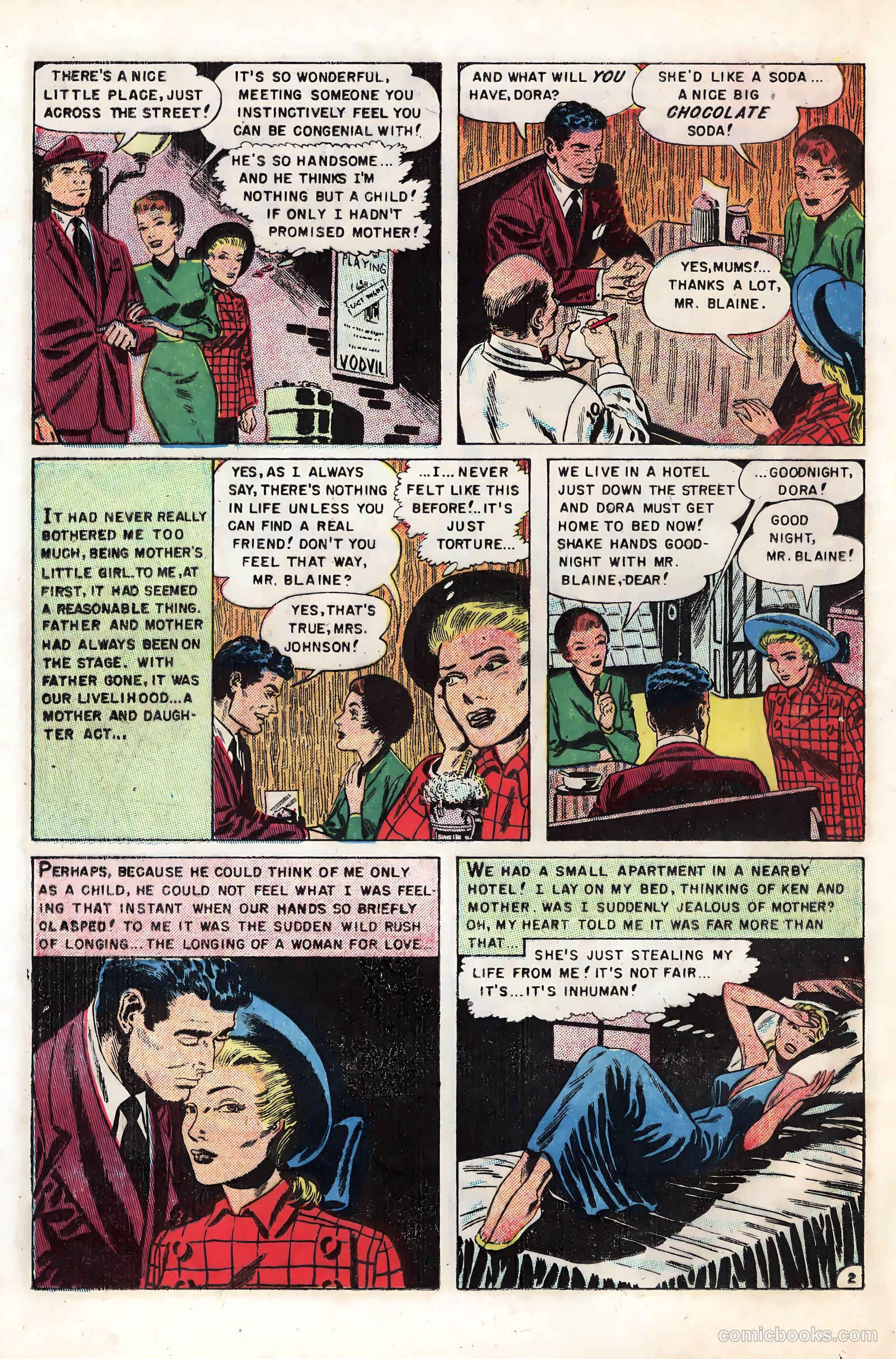 Romantic Love #22 (1954) — page 12 of 37