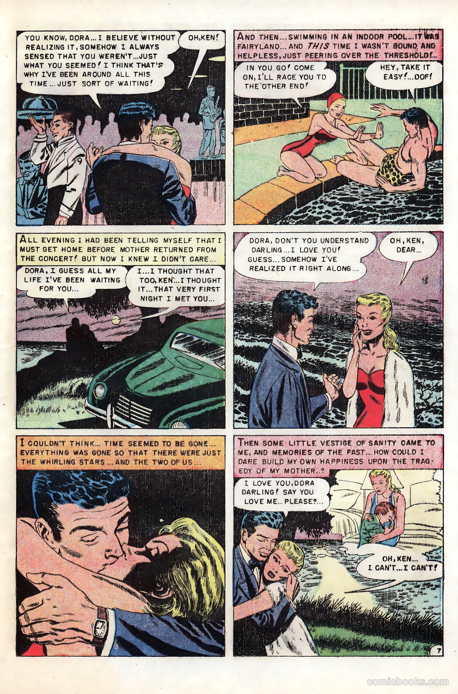 Romantic Love #22 (1954) — page 17 of 37