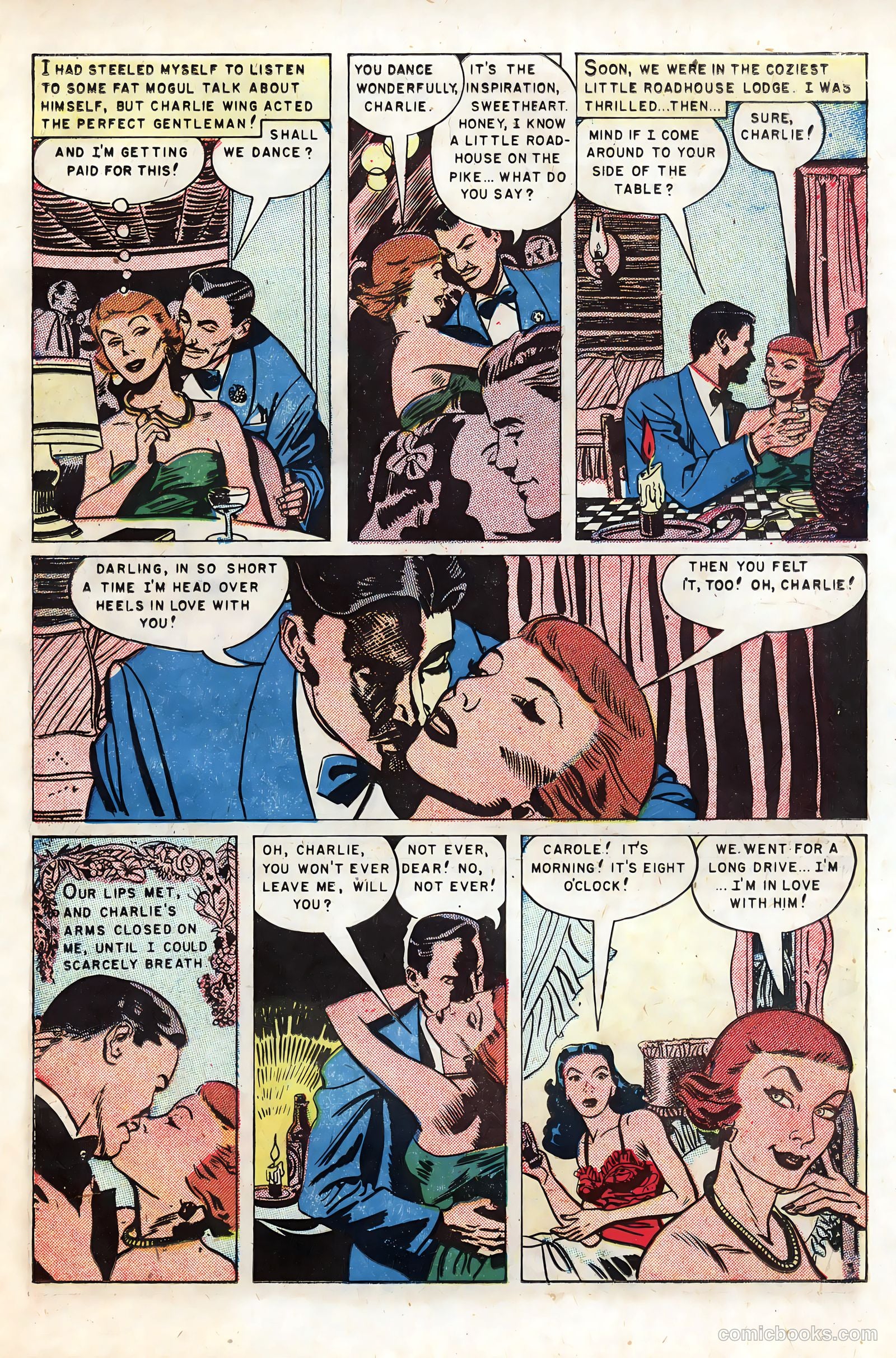 Romantic Love #22 (1954) — page 21 of 37