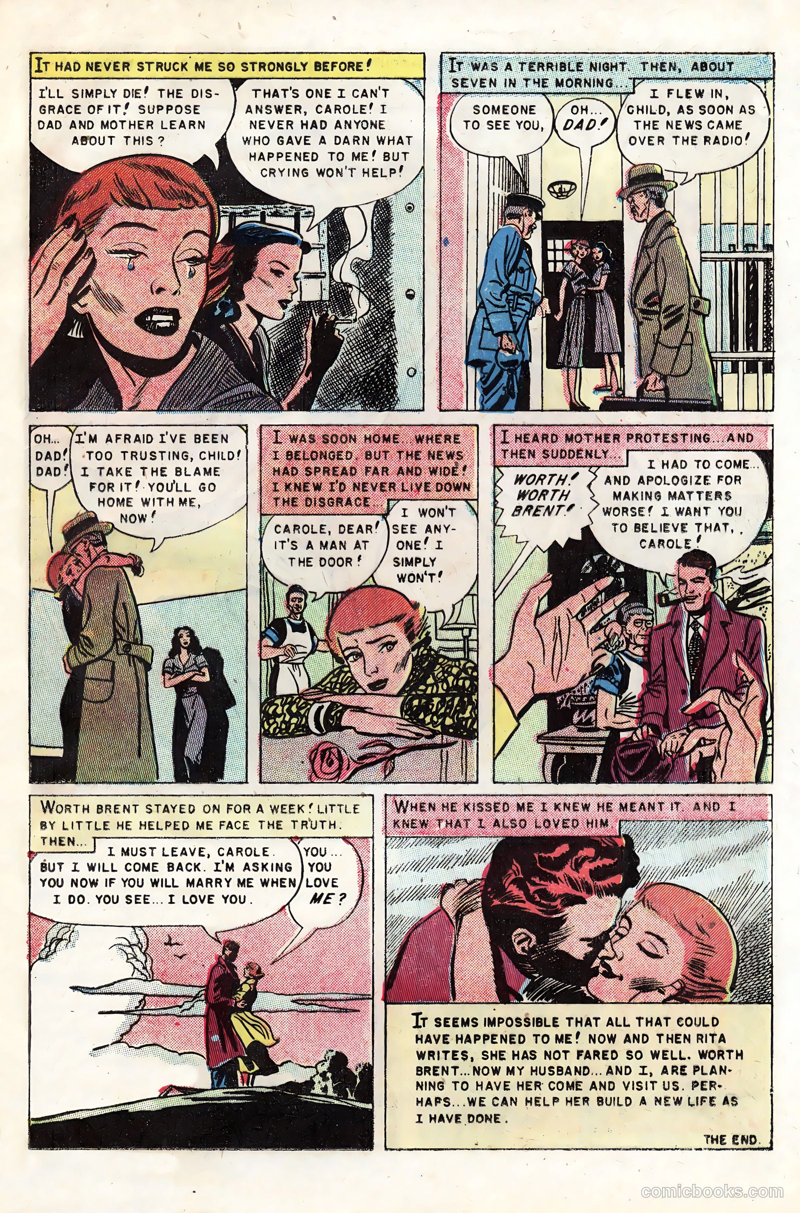 Romantic Love #22 (1954) — page 25 of 37