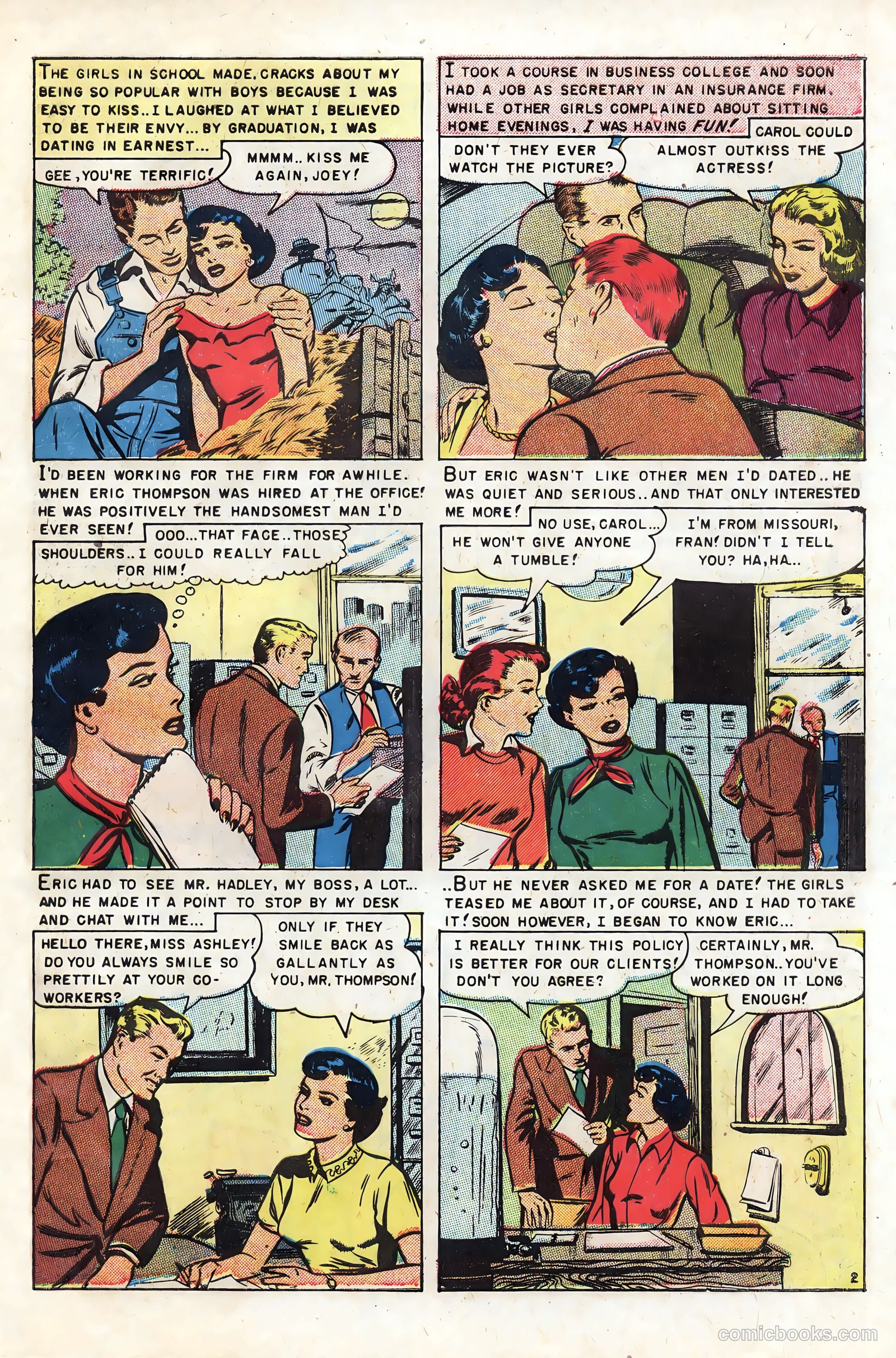 Romantic Love #22 (1954) — page 27 of 37