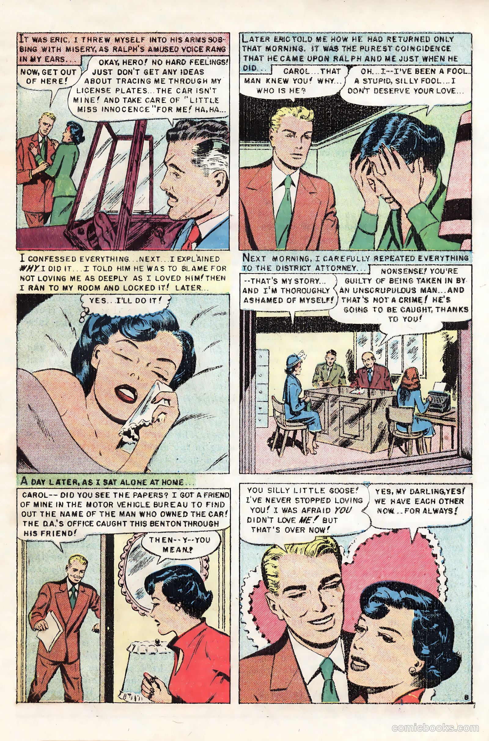 Romantic Love #22 (1954) — page 33 of 37