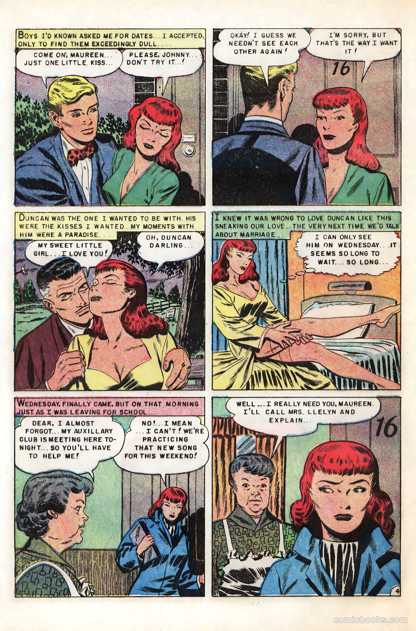 Romantic Love #22 (1954) — page 6 of 37