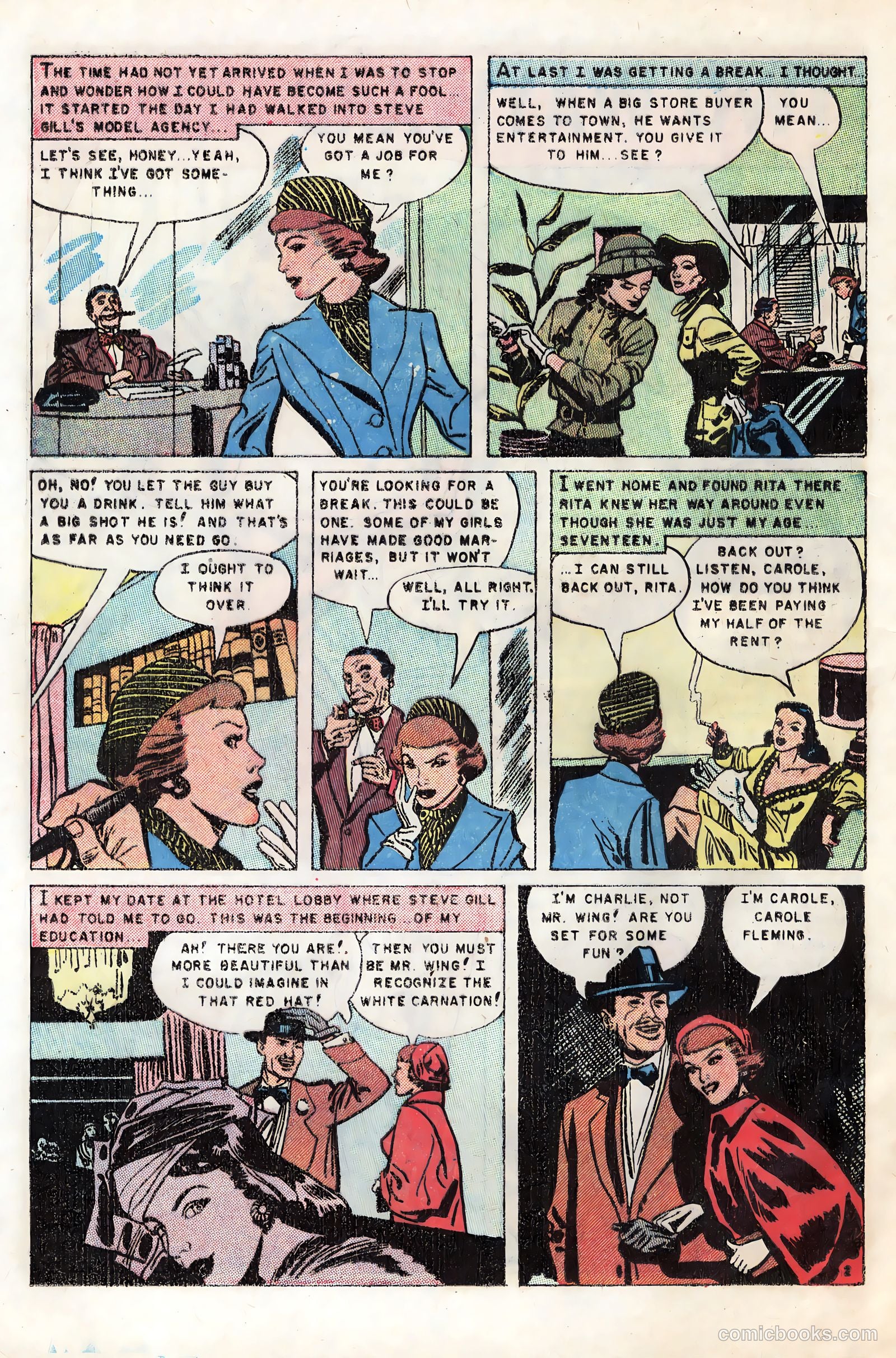 Romantic Love #22 (1954) — page 20 of 37