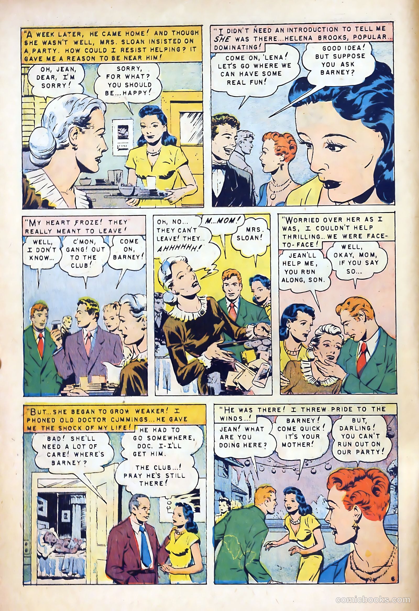 Romantic Love #23 (1954) — page 8 of 36