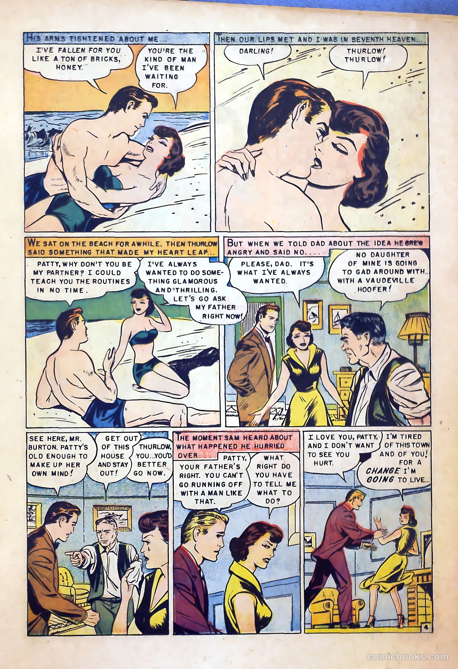 Romantic Love #23 (1954) — page 21 of 36
