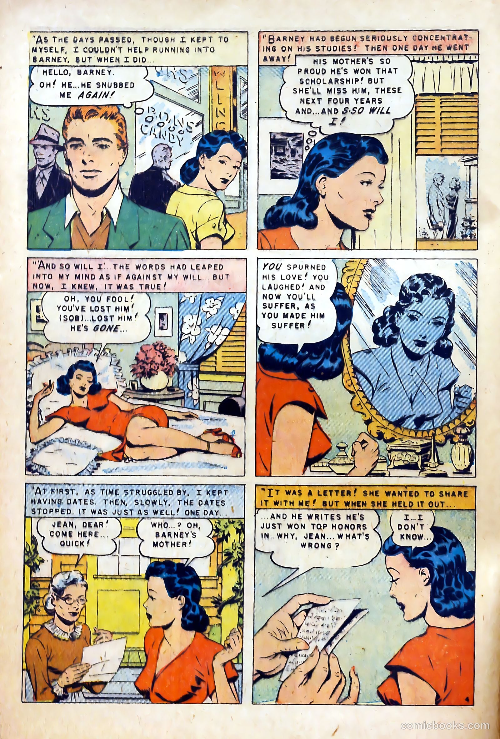 Romantic Love #23 (1954) — page 6 of 36