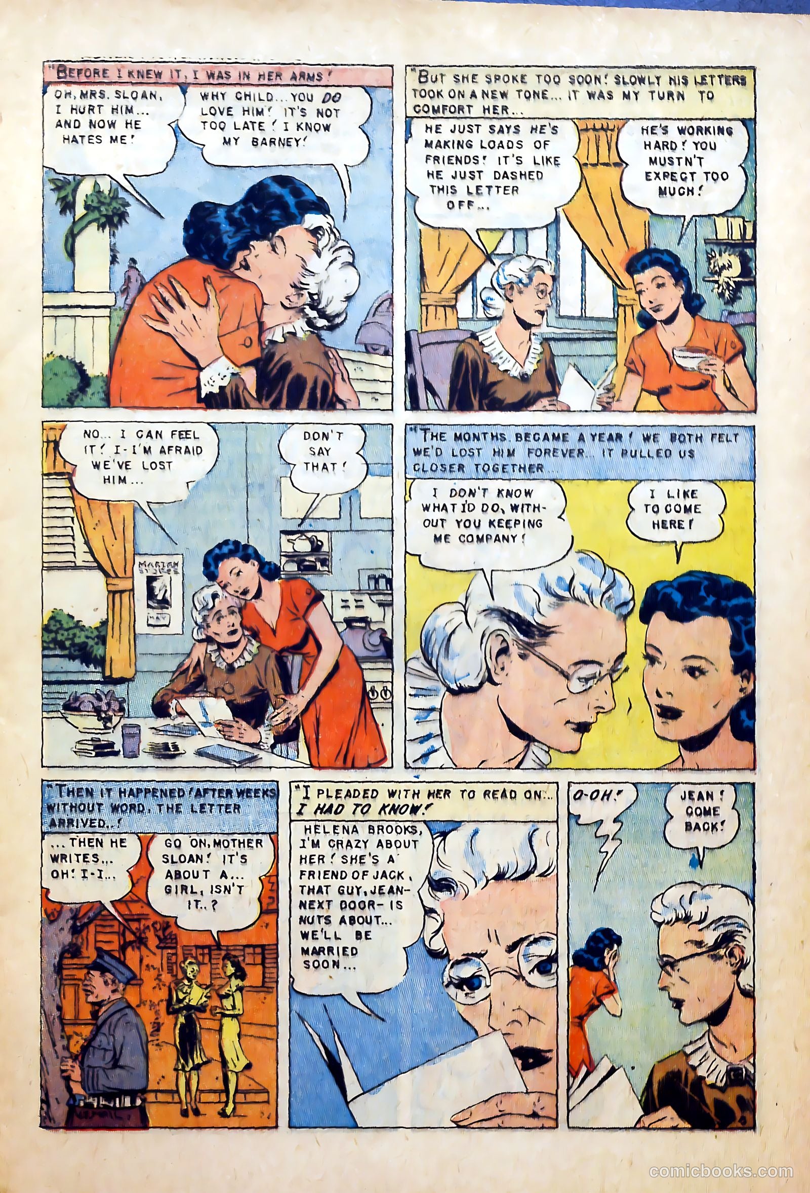 Romantic Love #23 (1954) — page 7 of 36