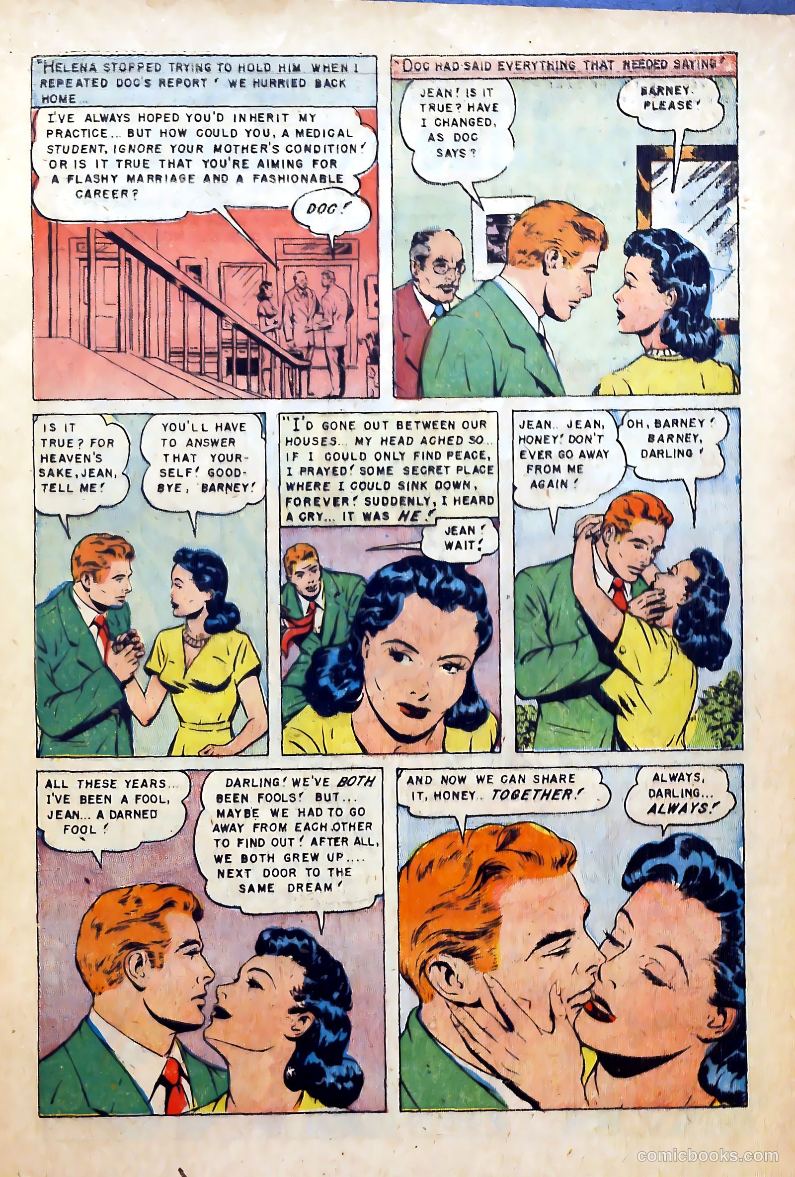 Romantic Love #23 (1954) — page 9 of 36