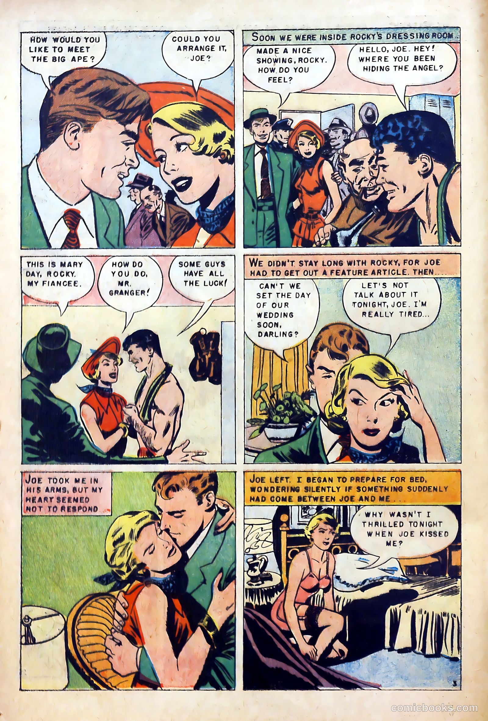 Romantic Love #23 (1954) — page 12 of 36