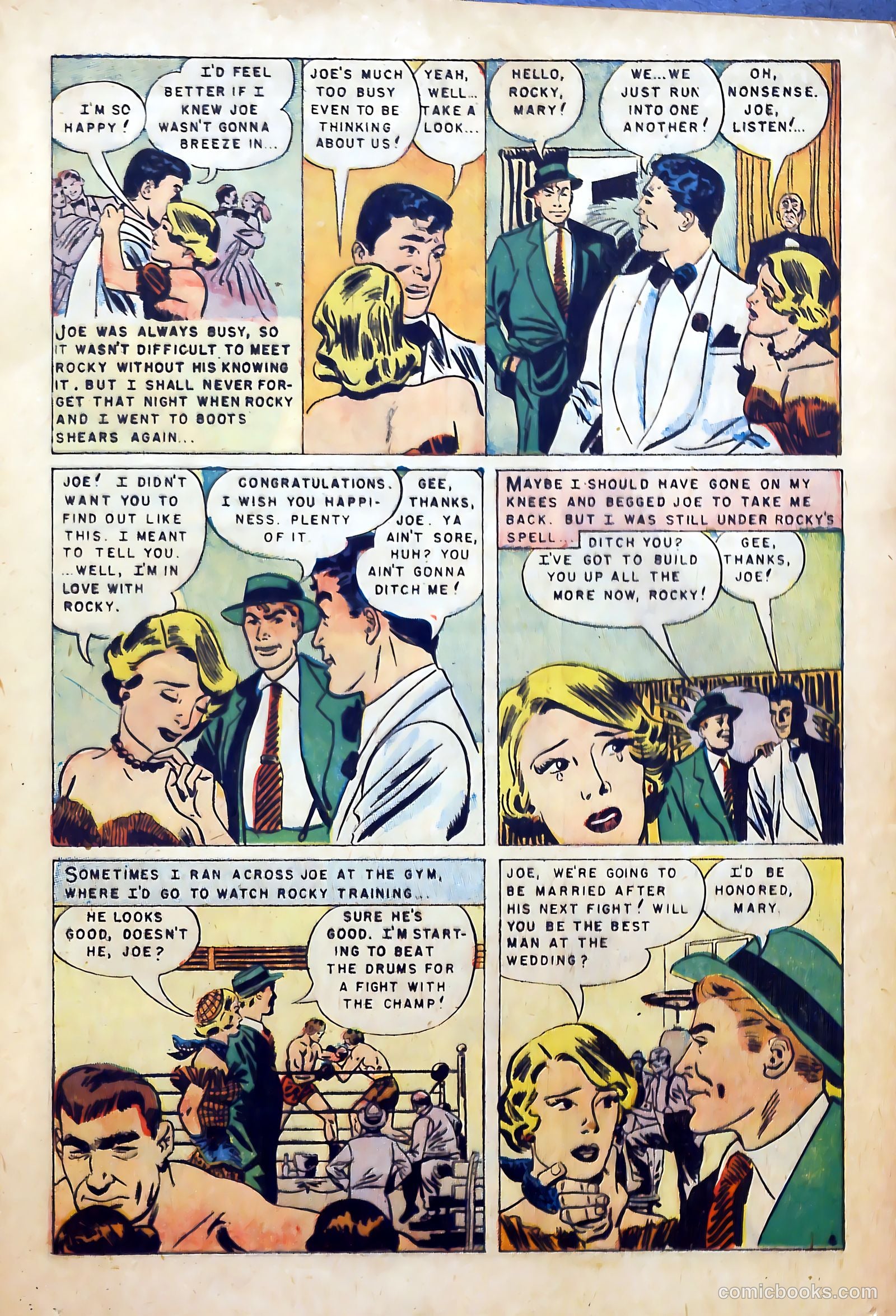 Romantic Love #23 (1954) — page 15 of 36