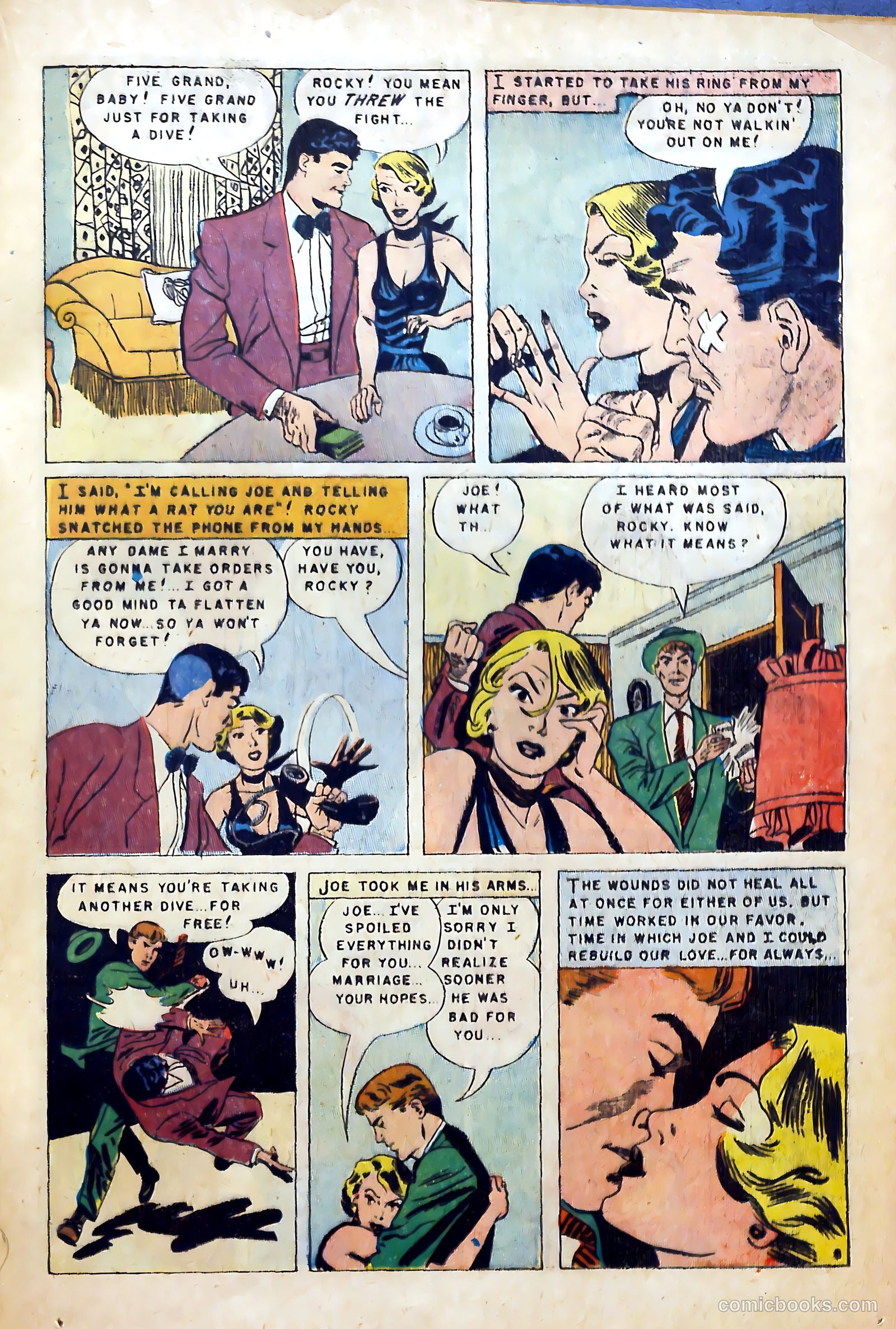 Romantic Love #23 (1954) — page 17 of 36