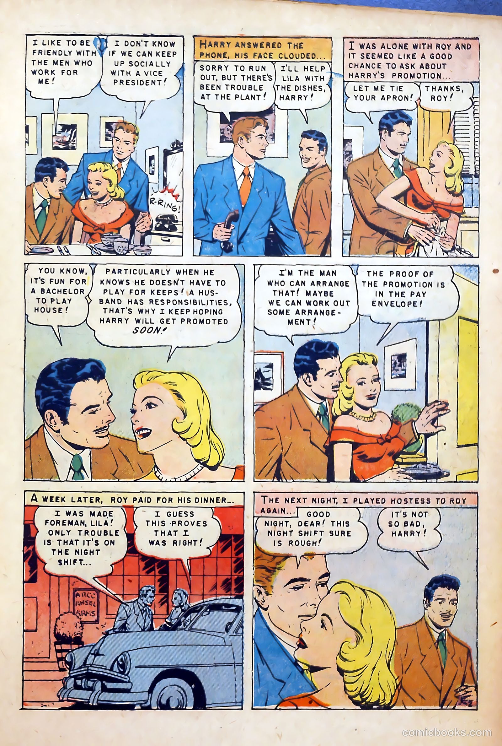 Romantic Love #23 (1954) — page 27 of 36