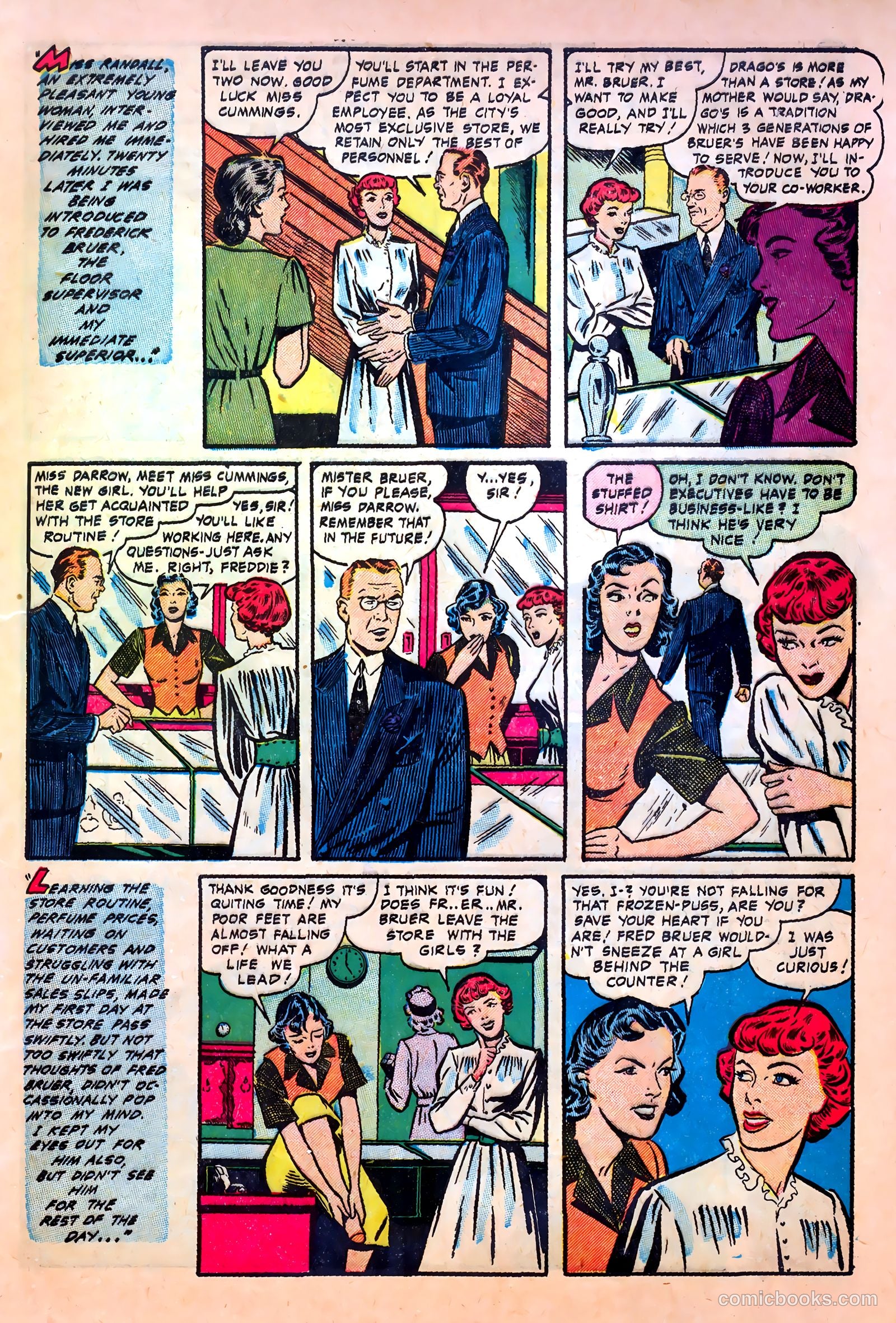 Romantic Love #3 (1950) — page 5 of 36