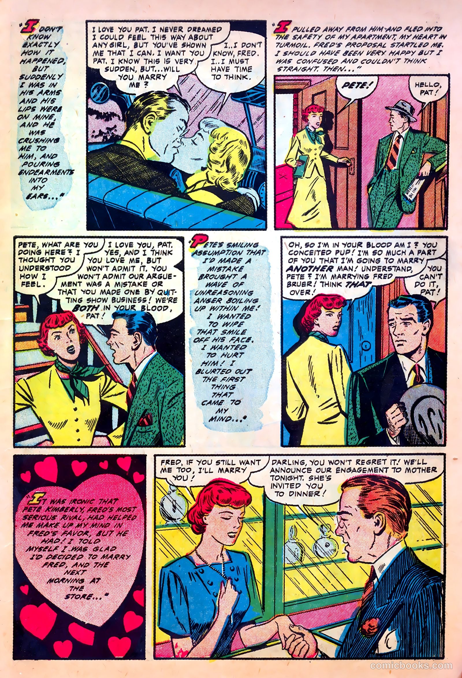 Romantic Love #3 (1950) — page 7 of 36