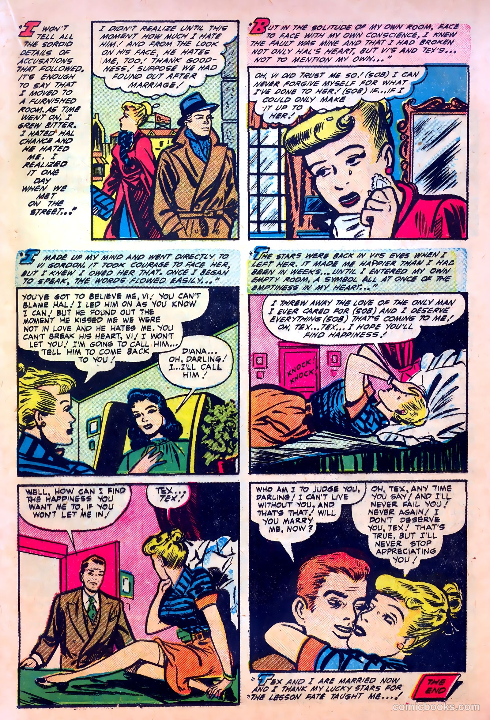 Romantic Love #3 (1950) — page 17 of 36