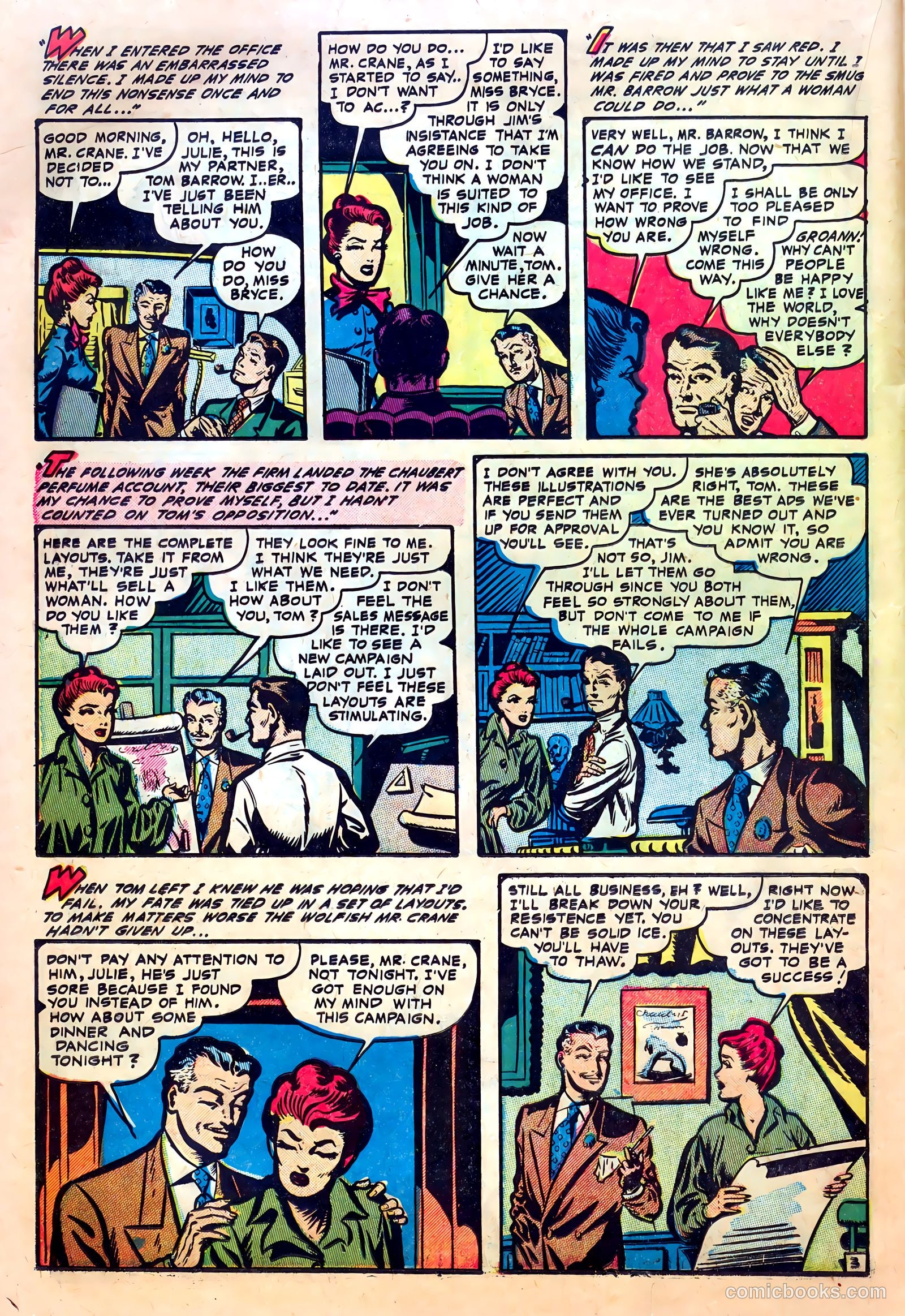 Romantic Love #3 (1950) — page 22 of 36