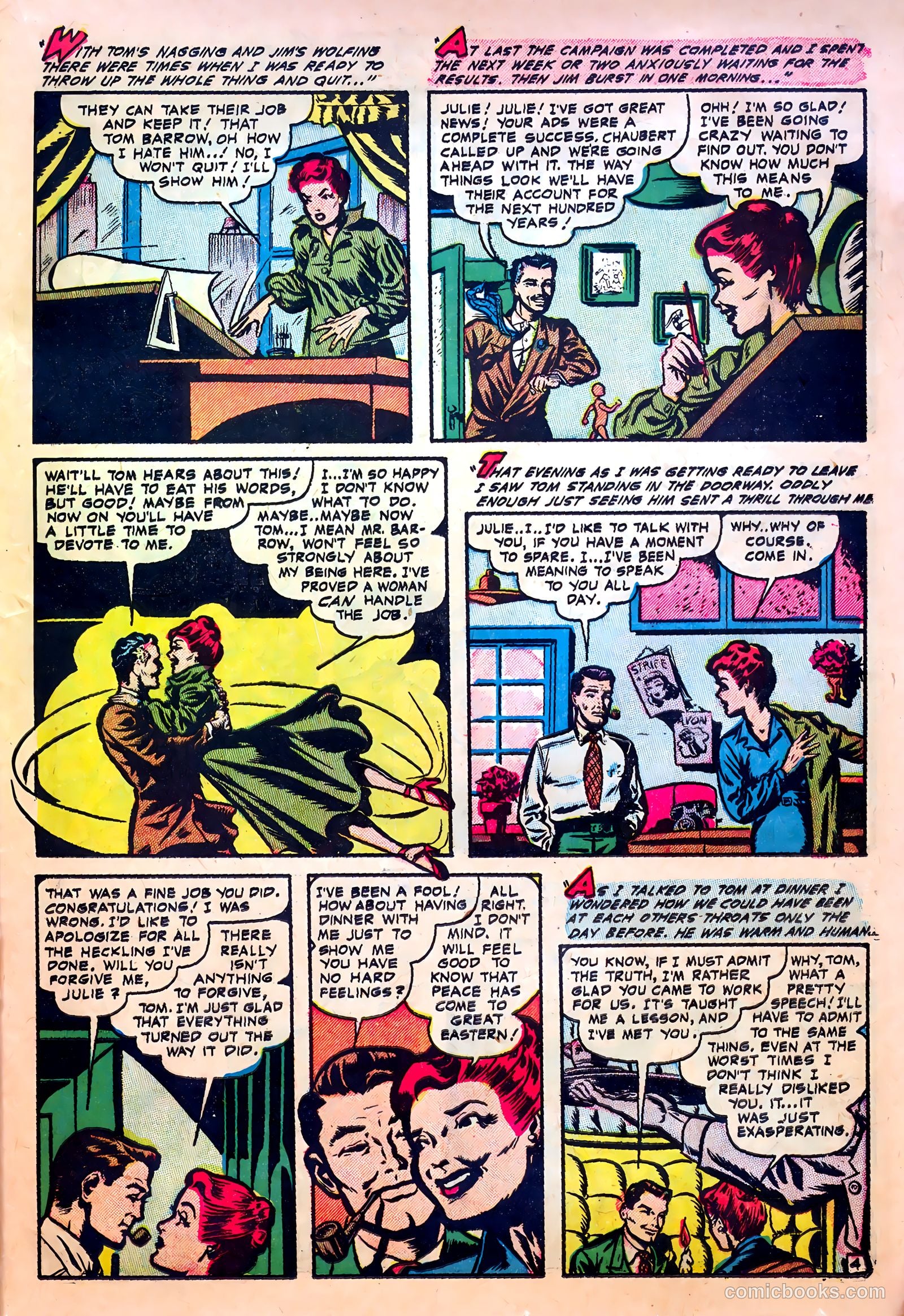 Romantic Love #3 (1950) — page 23 of 36