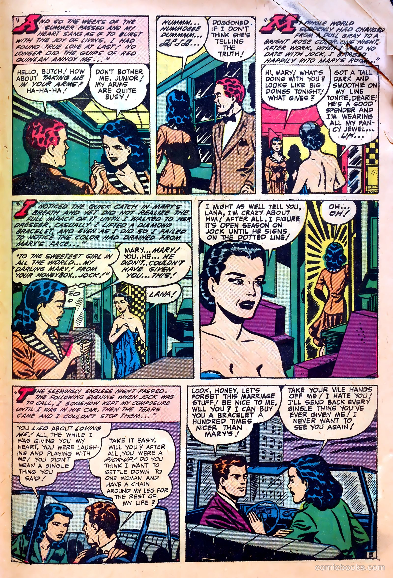 Romantic Love #3 (1950) — page 31 of 36