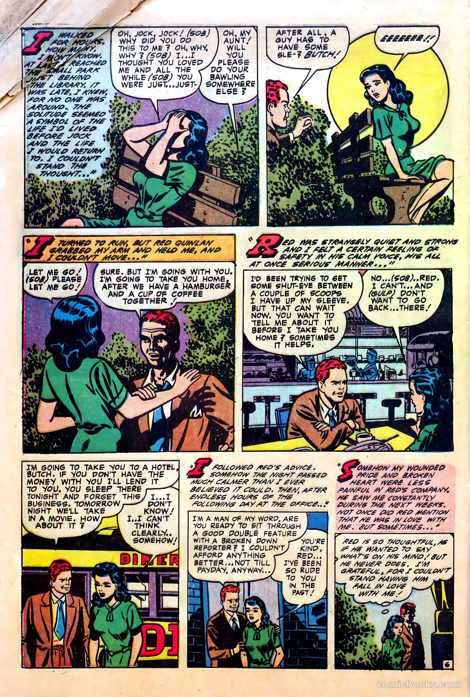 Romantic Love #3 (1950) — page 32 of 36