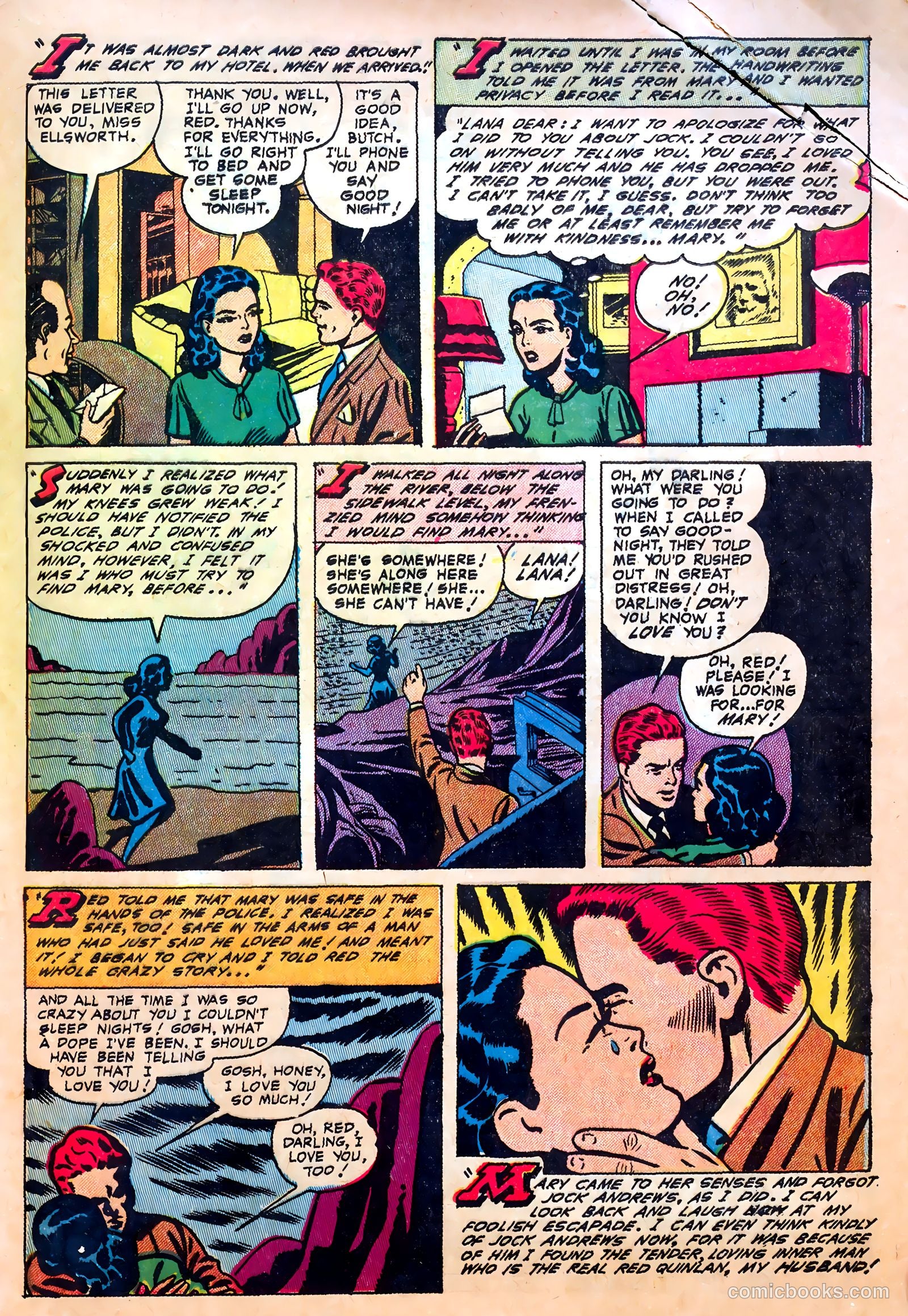 Romantic Love #3 (1950) — page 33 of 36