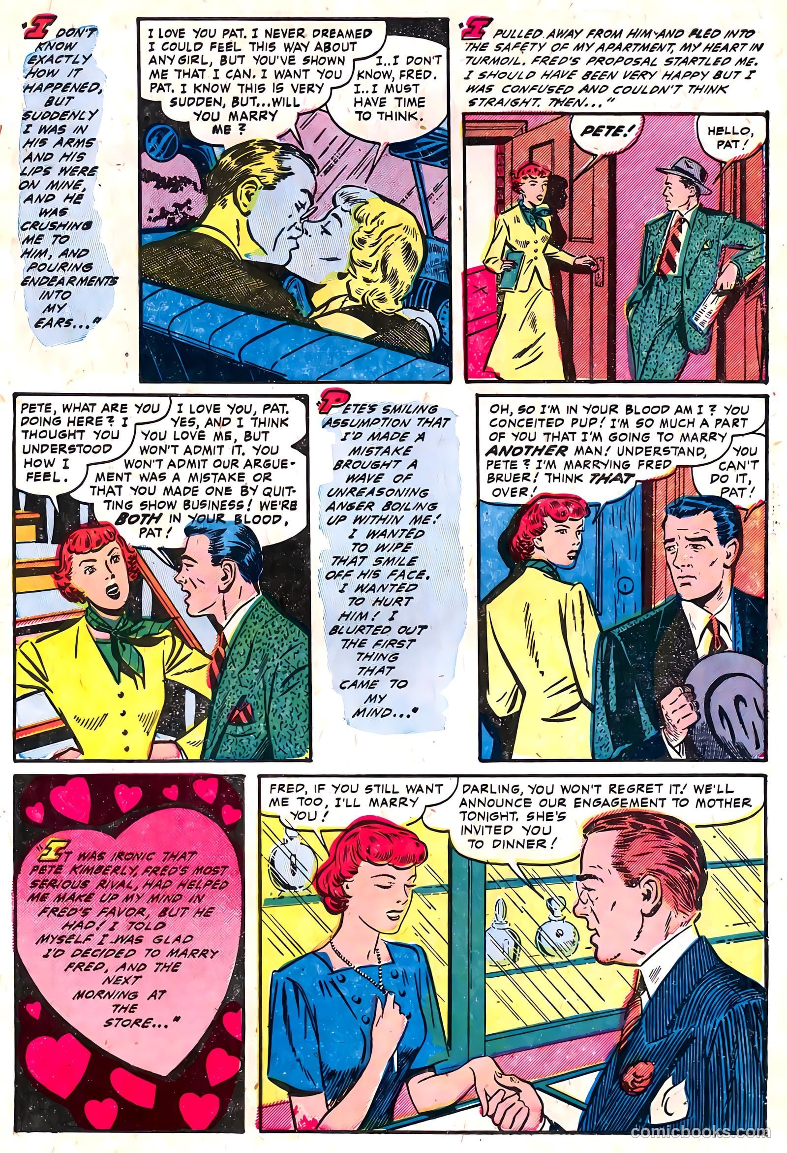 Romantic Love #3 (1958) — page 7 of 36