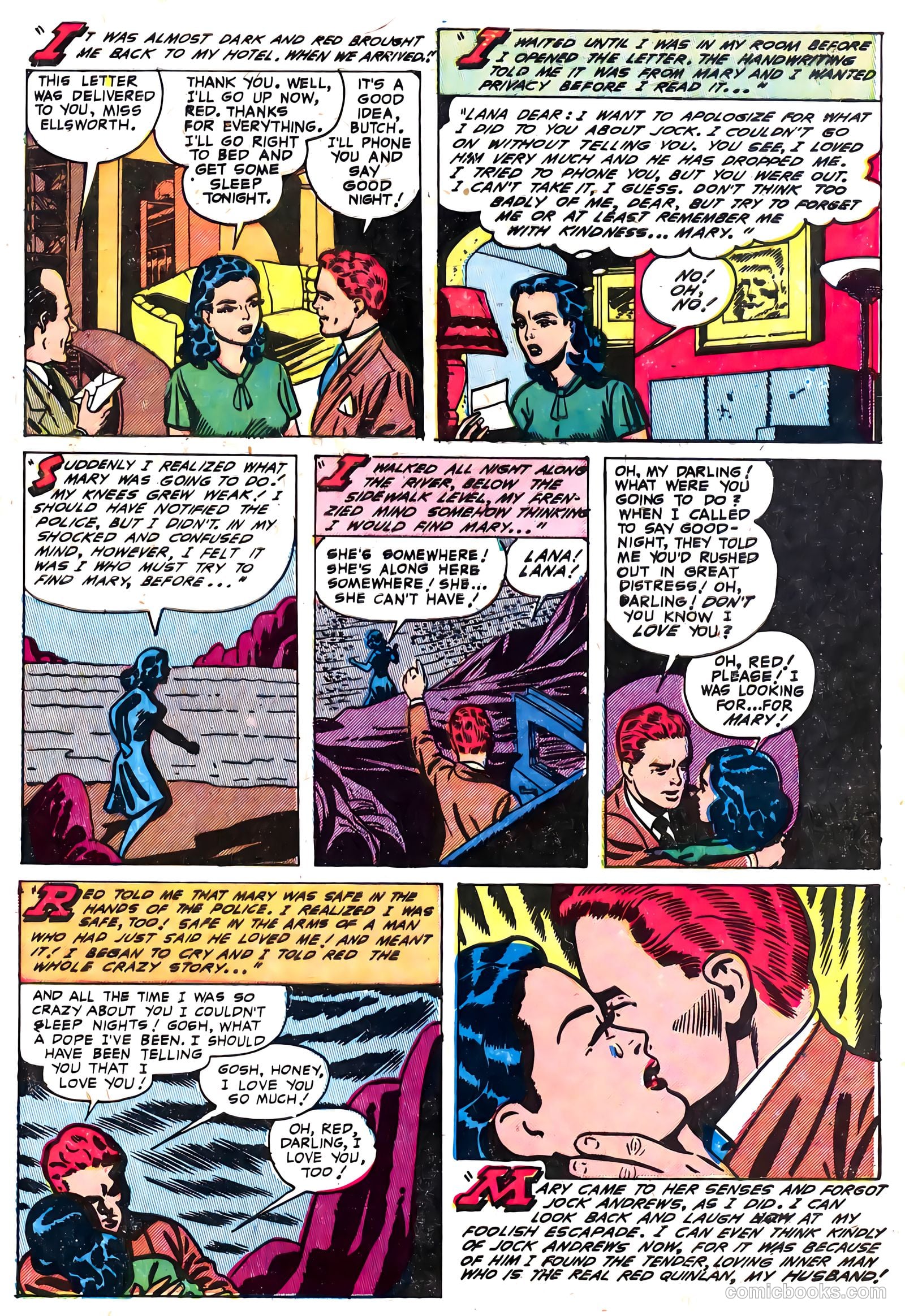 Romantic Love #3 (1958) — page 33 of 36