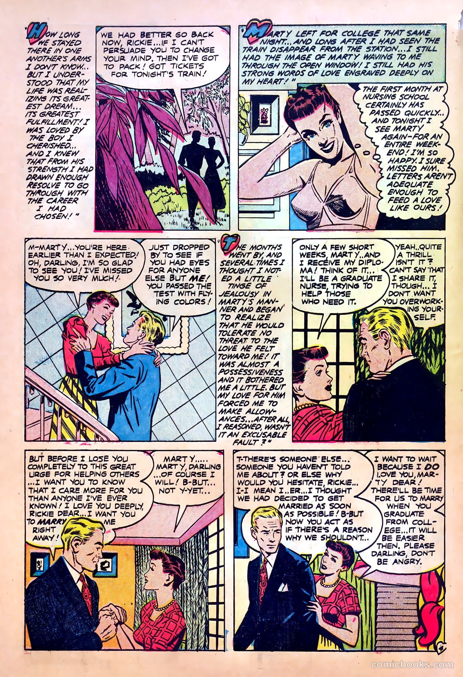 Romantic Love #4 (1951) — page 6 of 36